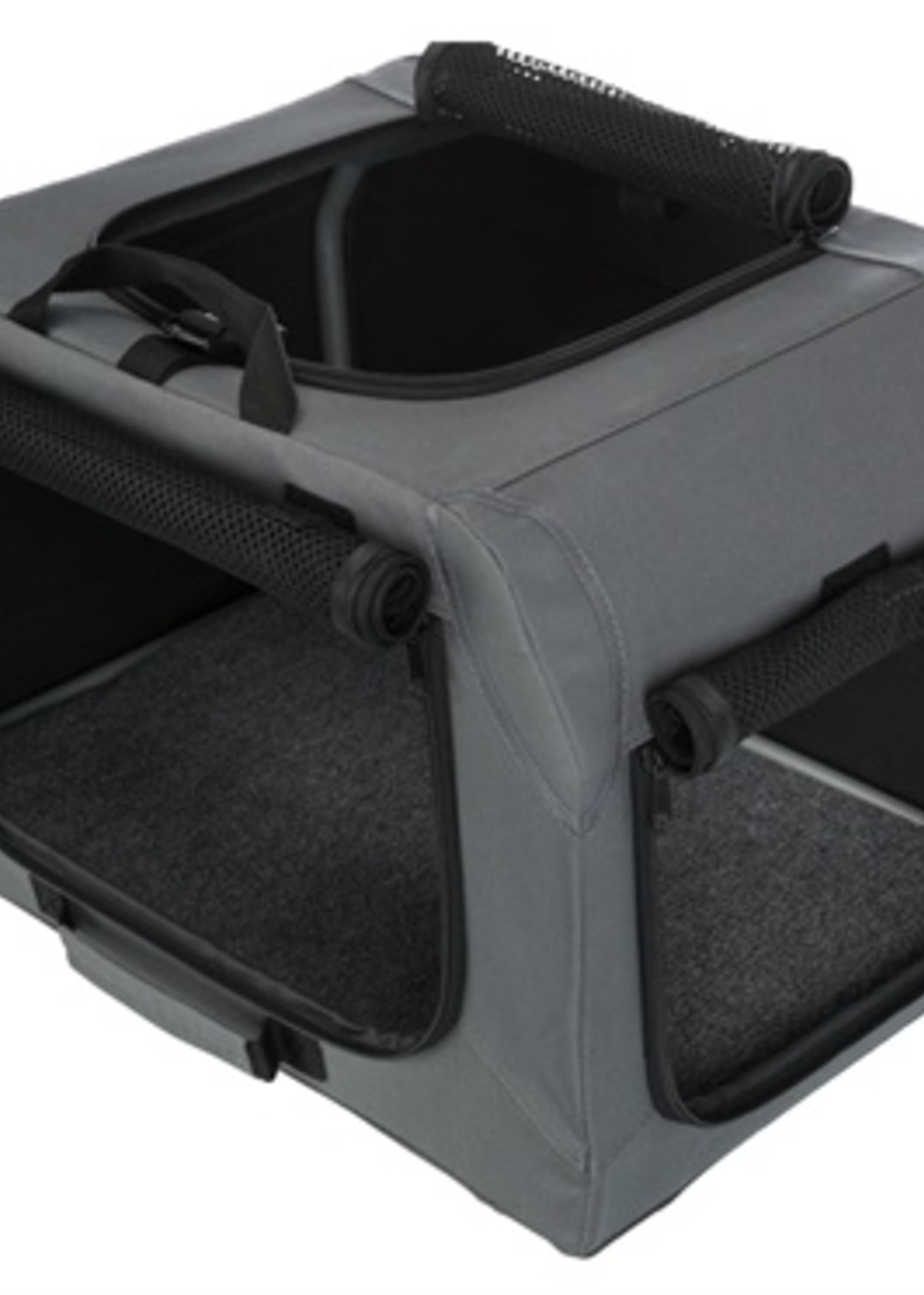 Trixie Trixie soft kennel easy reisbench grijs