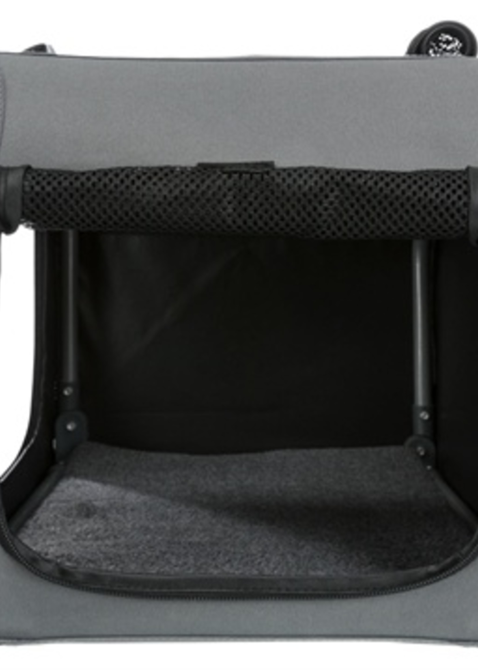 Trixie Trixie soft kennel easy reisbench grijs