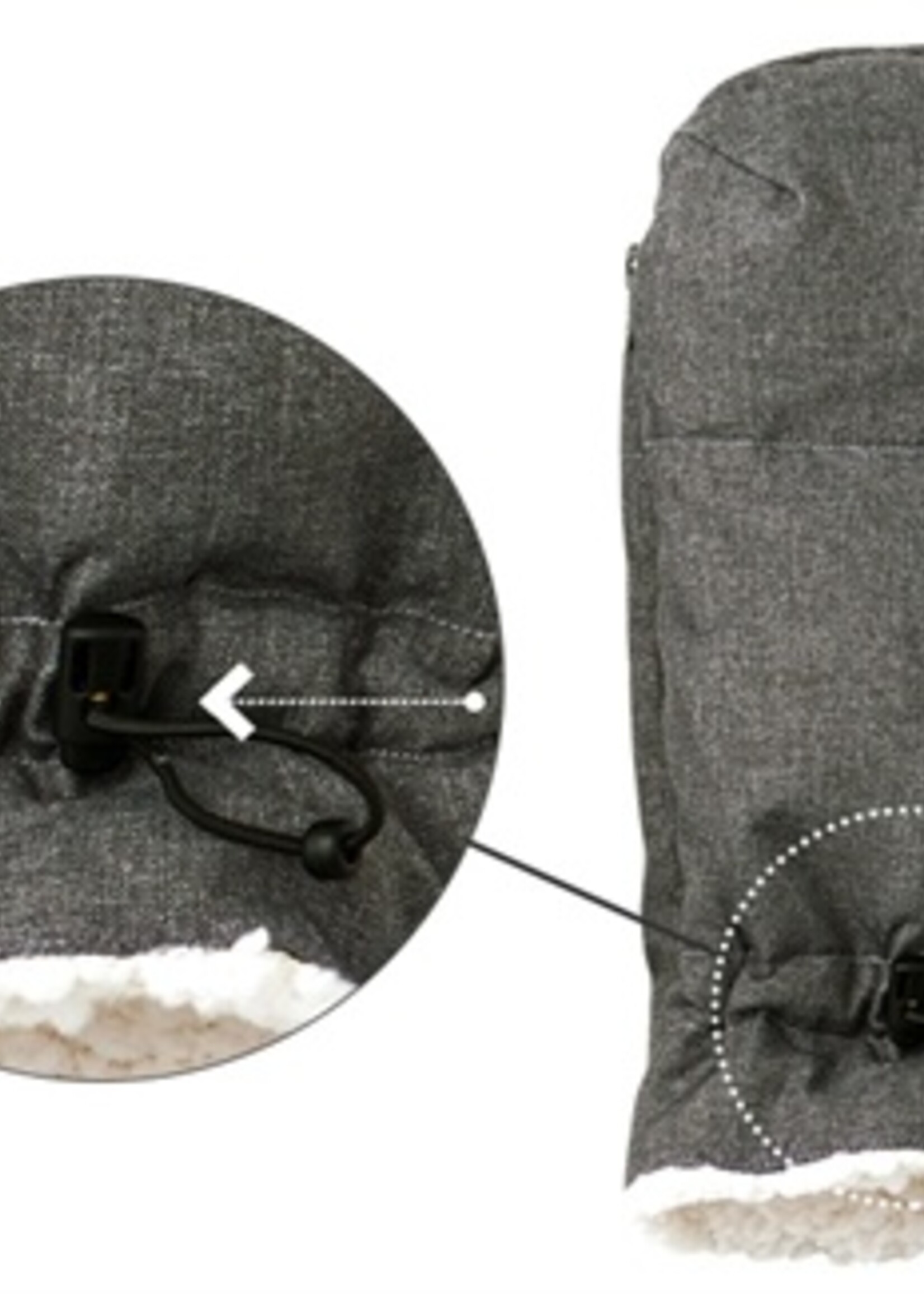 Airbuggy Airbuggy handwarmer earth grijs