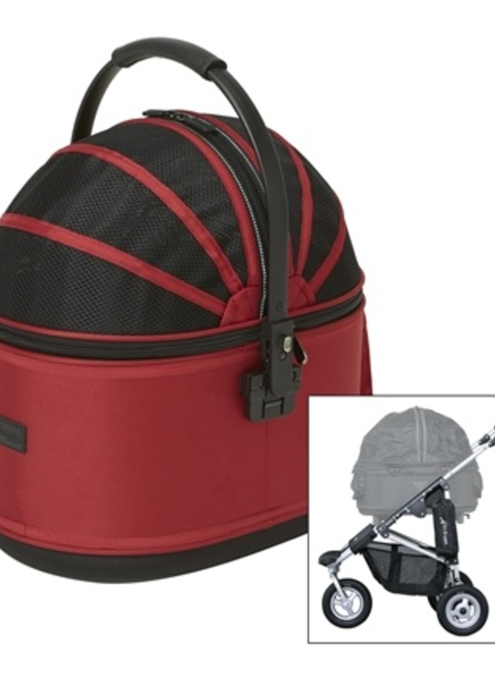 Airbuggy Airbuggy hondenbuggy cot s plus rood