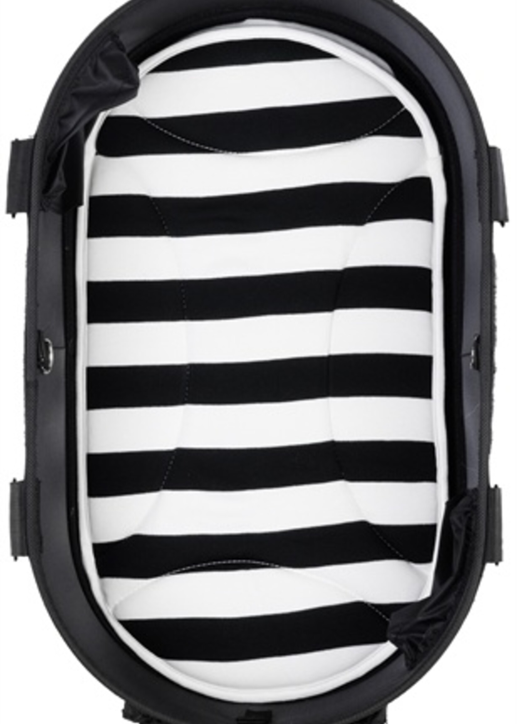 Airbuggy Airbuggy mat voor dome2 m streep zwart / wit