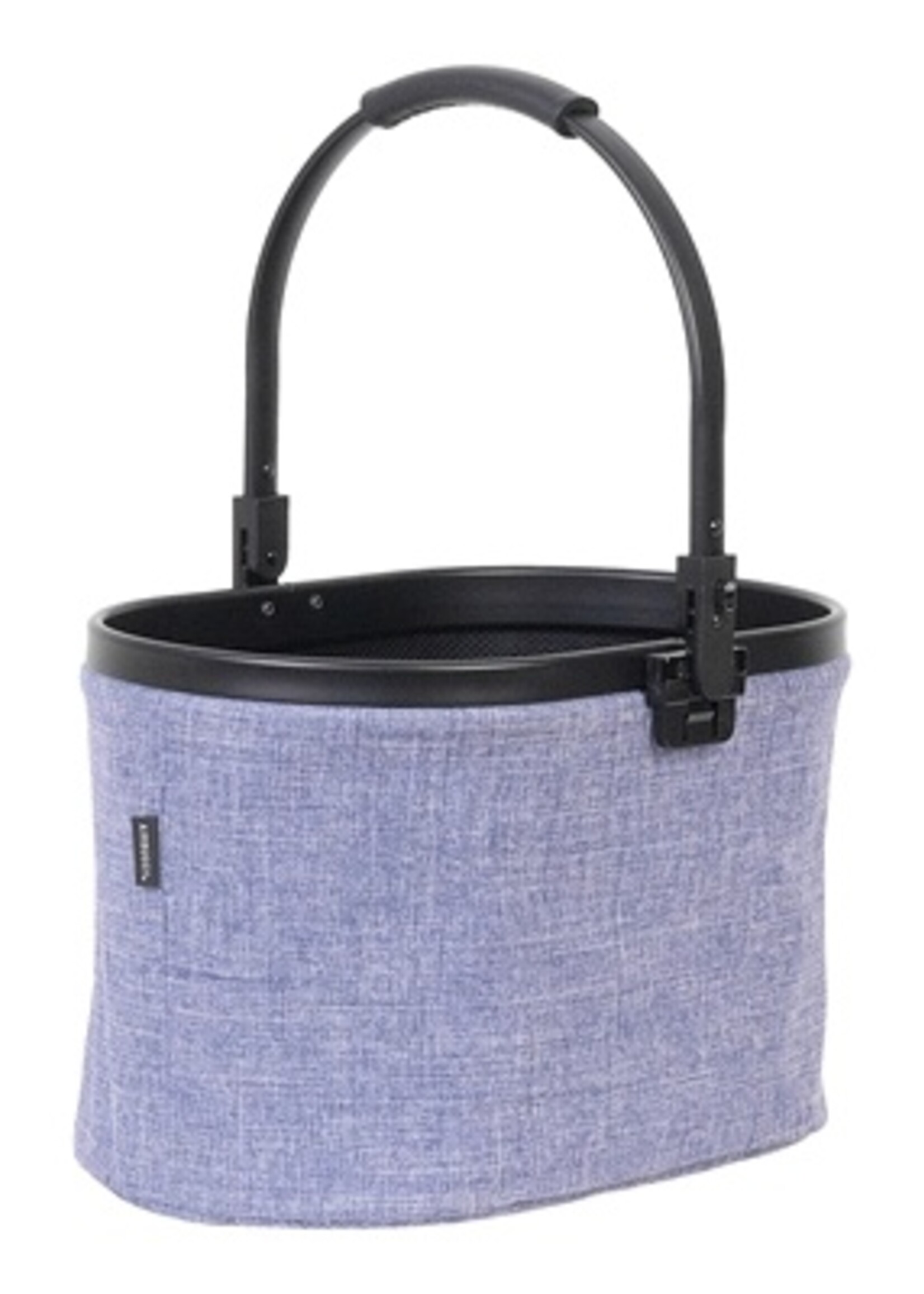 Airbuggy Airbuggy multi basket hondenbuggy gemeleerd denim