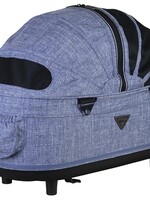 Airbuggy Airbuggy reismand hondenbuggy dome2 m cot gemeleerd denim
