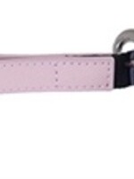 Rosewood Rosewood hondenriem leer babyroze / donkergrijs