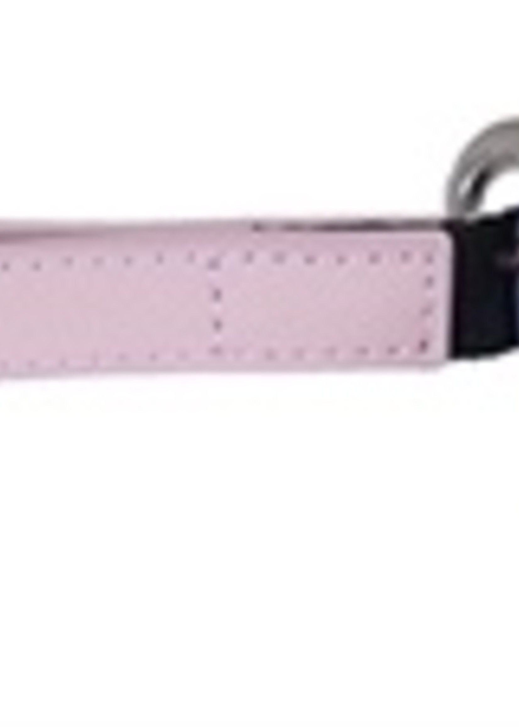 Rosewood Rosewood hondenriem leer babyroze / donkergrijs
