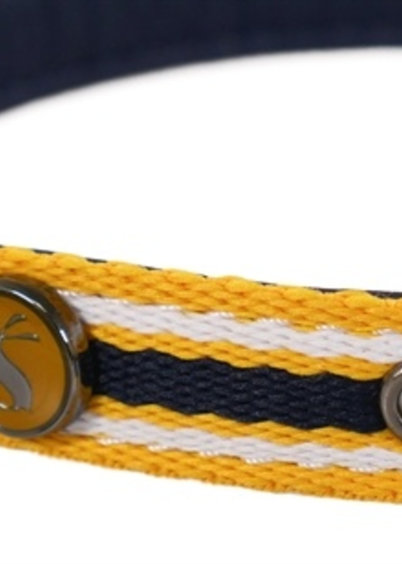 Joules Joules halsband hond coastal navy / geel