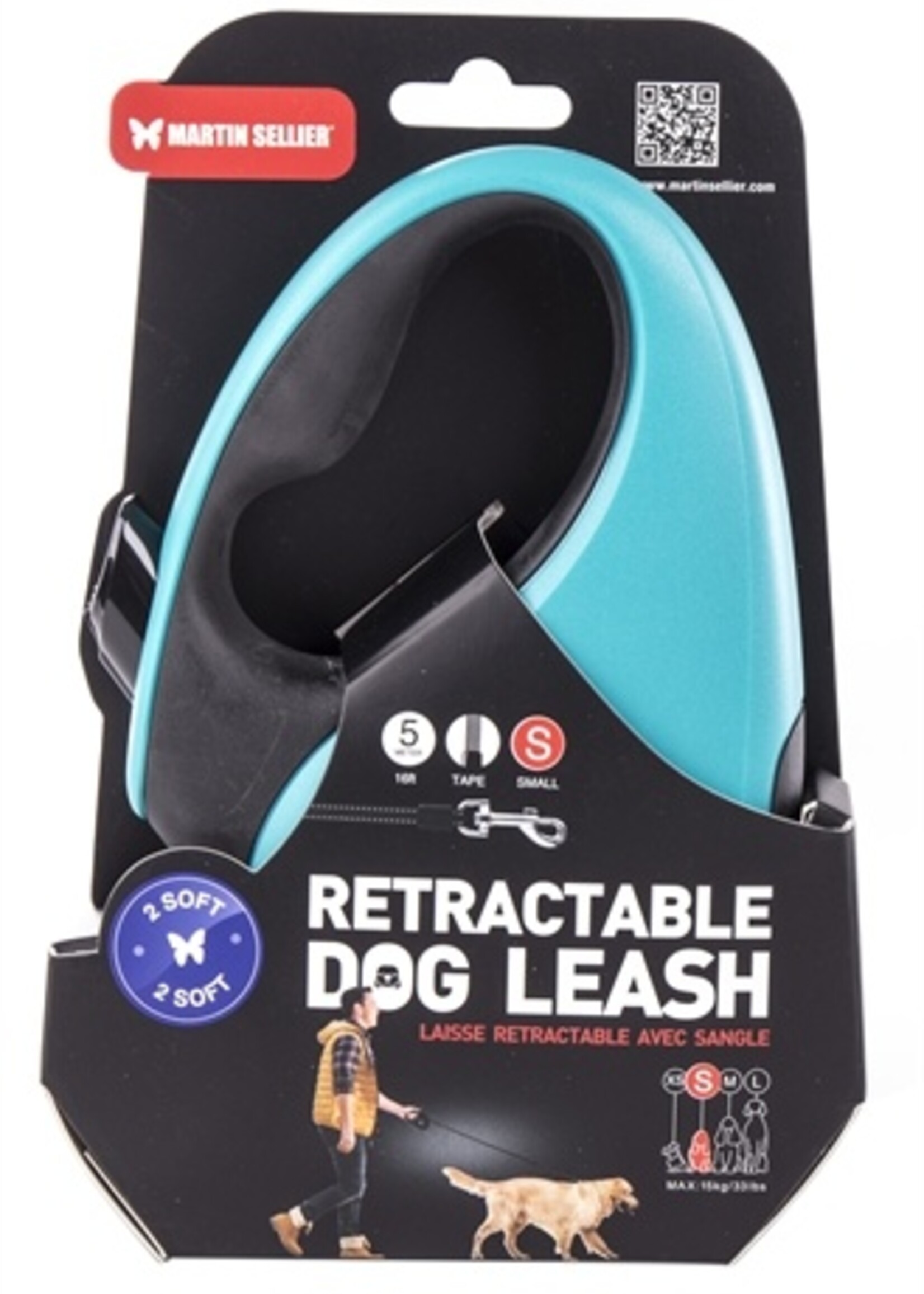 Martin sellier Martin sellier rollijn 2 soft tape turquoise