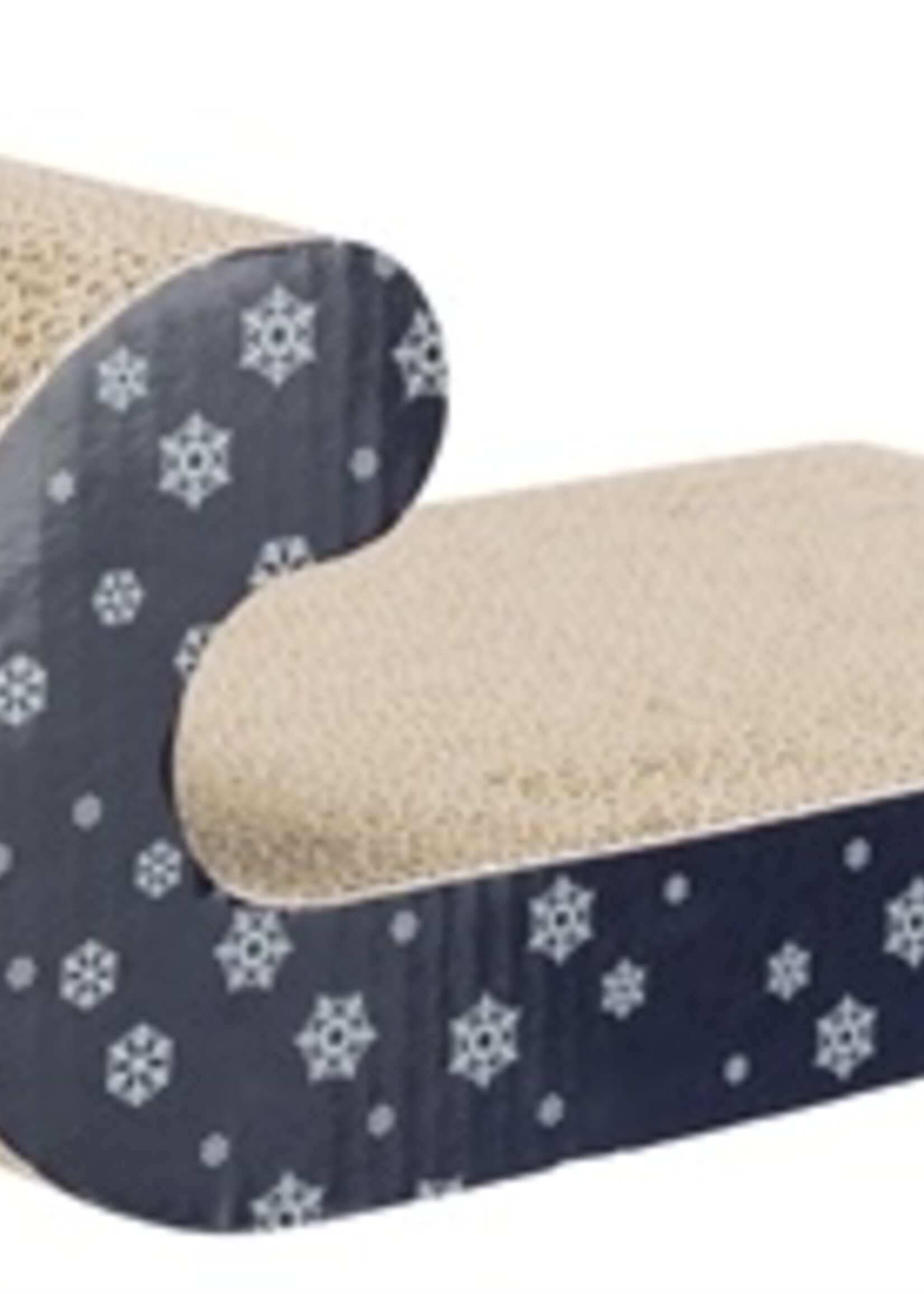 Trixie Trixie krabplank kerst karton donkerblauw