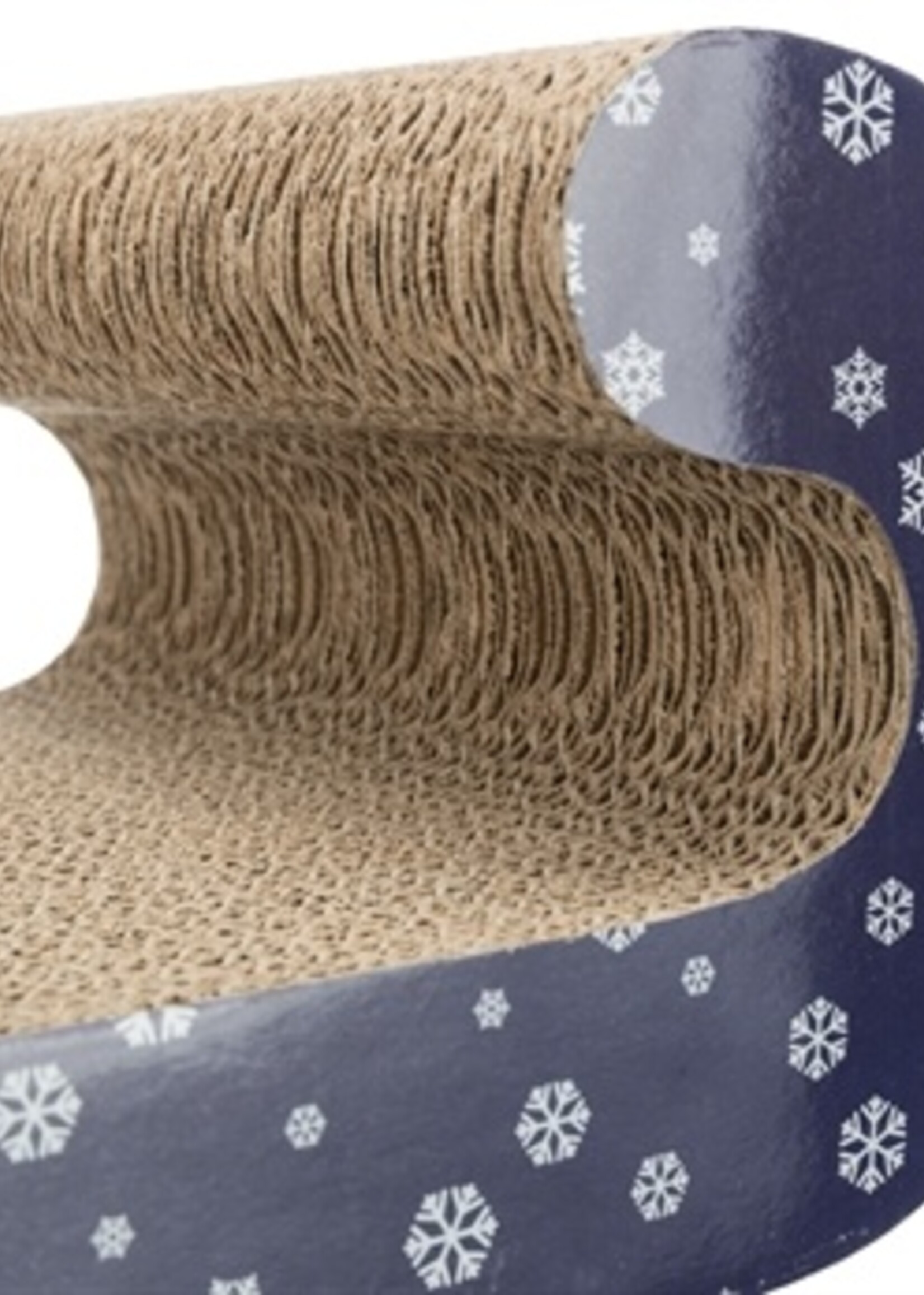 Trixie Trixie krabplank kerst karton donkerblauw