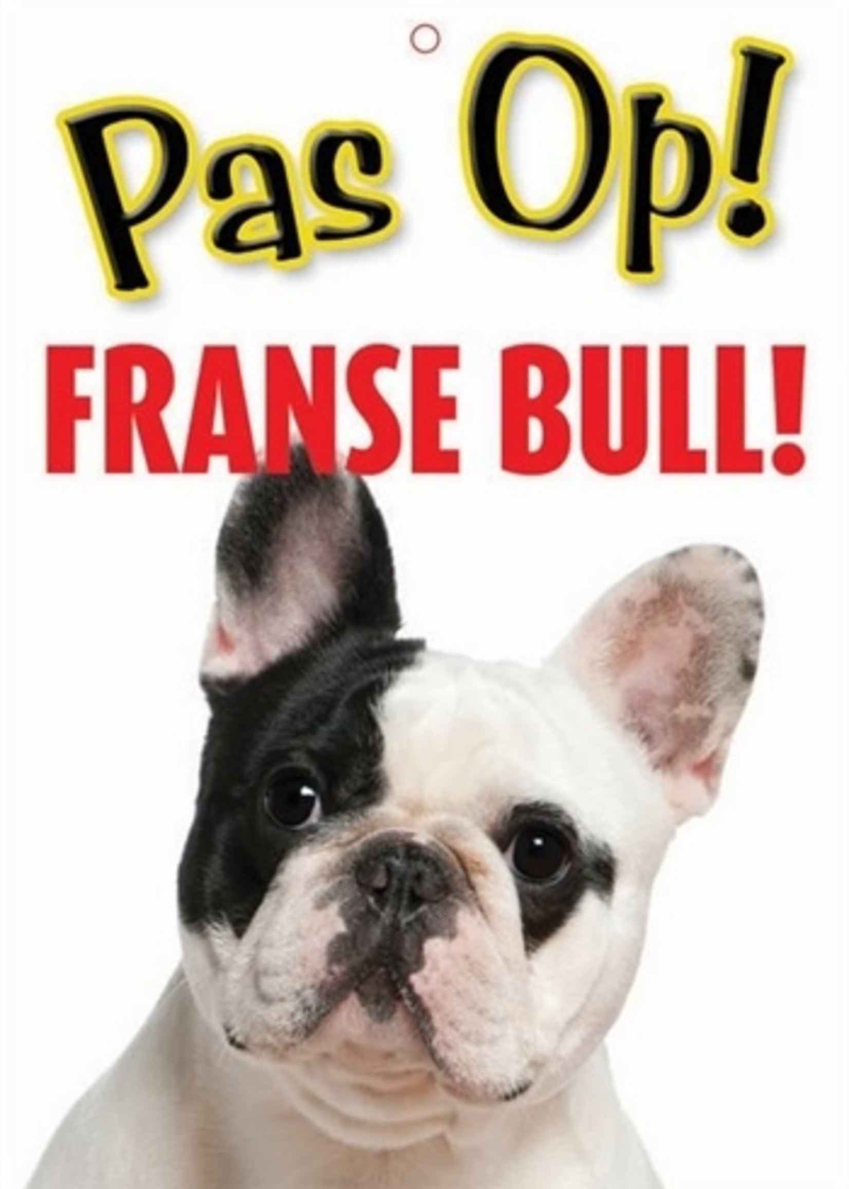 Merkloos Waakbord nederlands kunststof franse bull