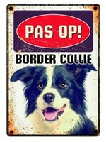 Plenty gifts Plenty gifts waakbord blik waakborder collie