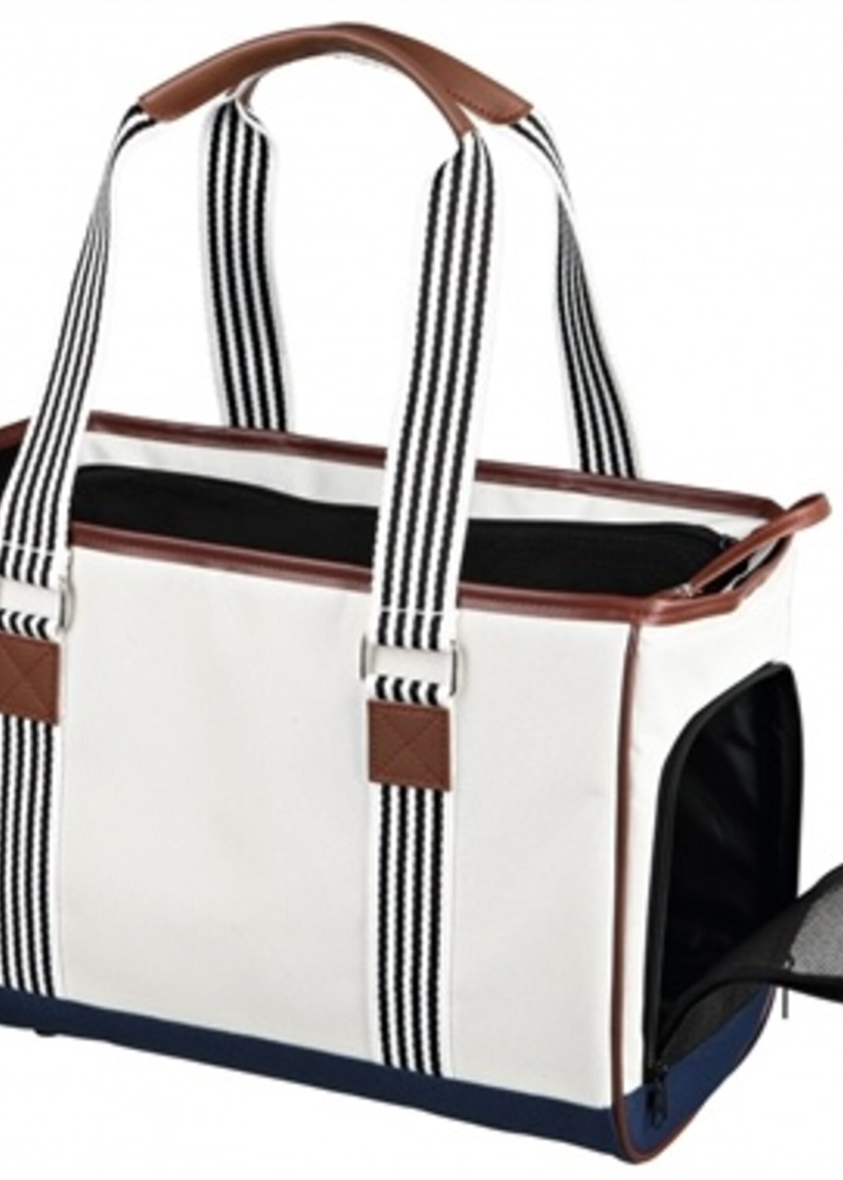 Trixie Trixie hondentas elisa wit / blauw