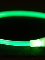 Trixie Trixie halsband usb flash light lichtgevend oplaadbaar groen