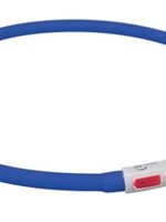 Trixie Trixie halsband usb flash light lichtgevend oplaadbaar royal blauw