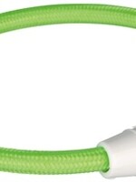 Trixie Trixie halsband flash light lichtgevend usb oplaadbaar groen