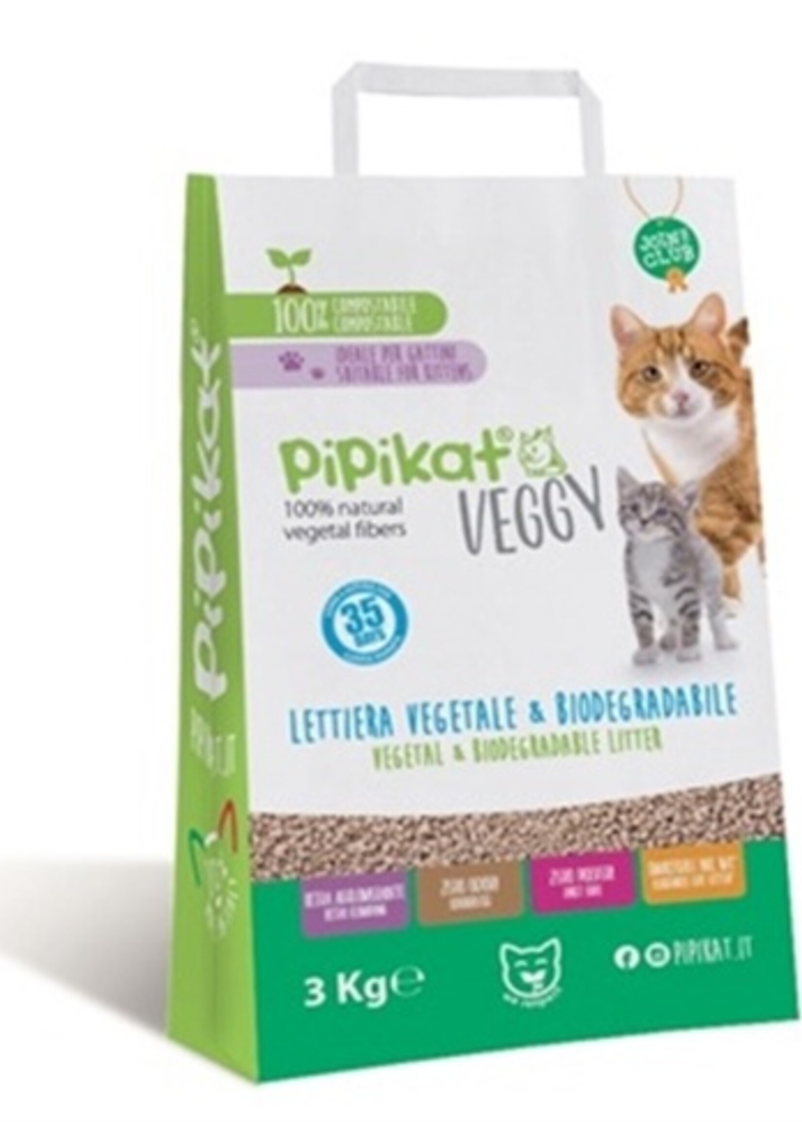 Pipikat Pipikat veggy kattenbakvulling