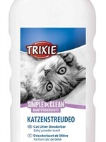 Trixie Trixie simple'n'nclean geurverdrijver kattenbak babypoedergeur