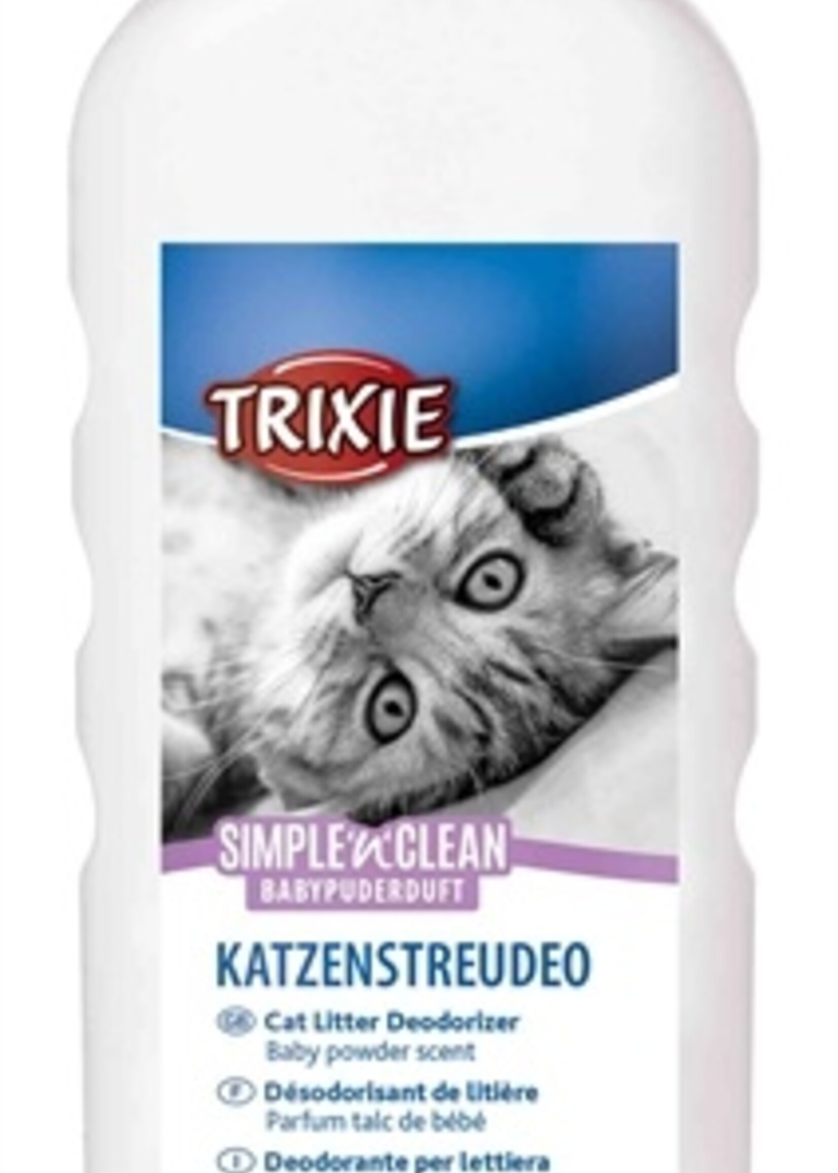 Trixie Trixie simple'n'nclean geurverdrijver kattenbak babypoedergeur