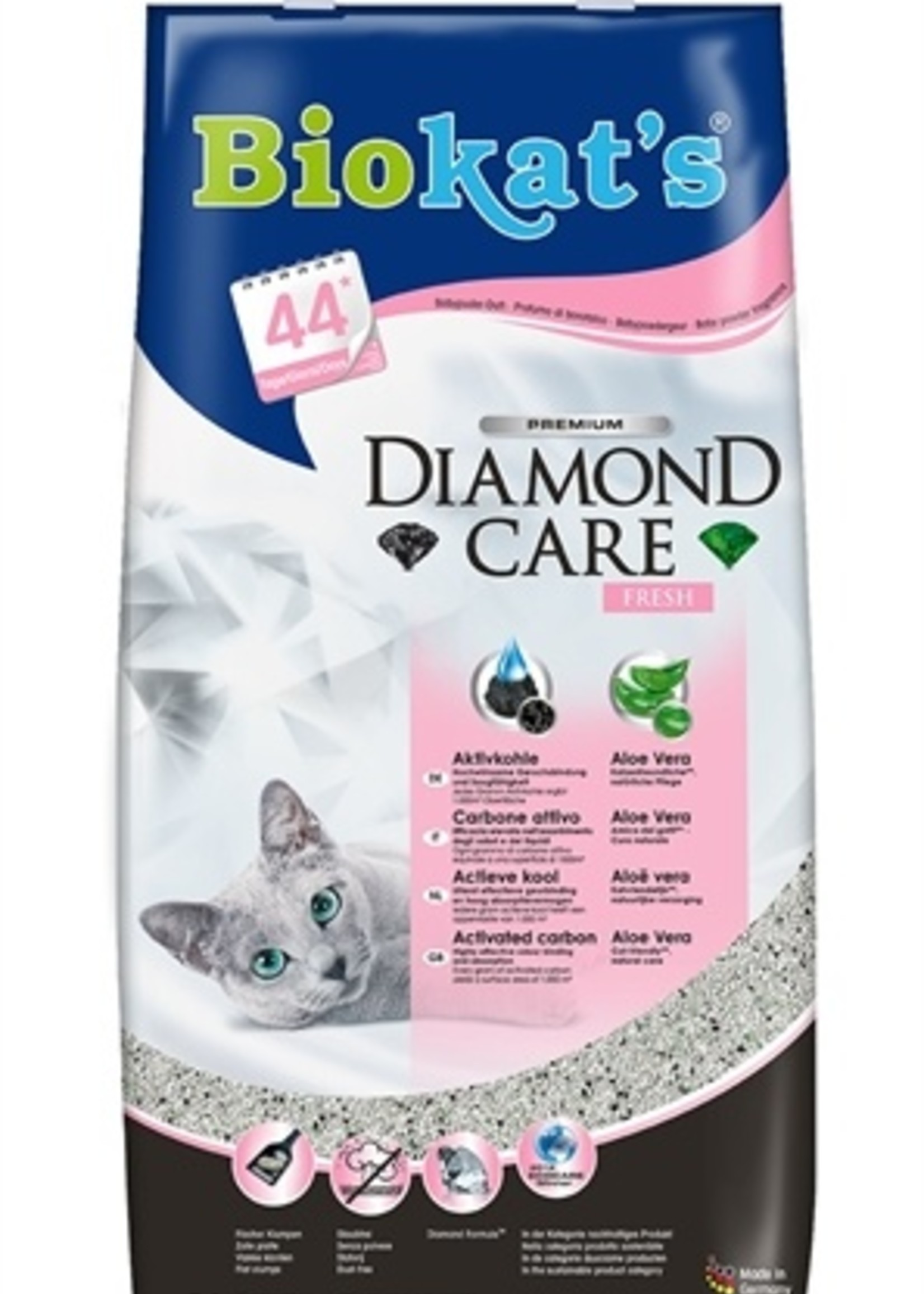 Biokat's Biokat's kattenbakvulling  diamond care fresh