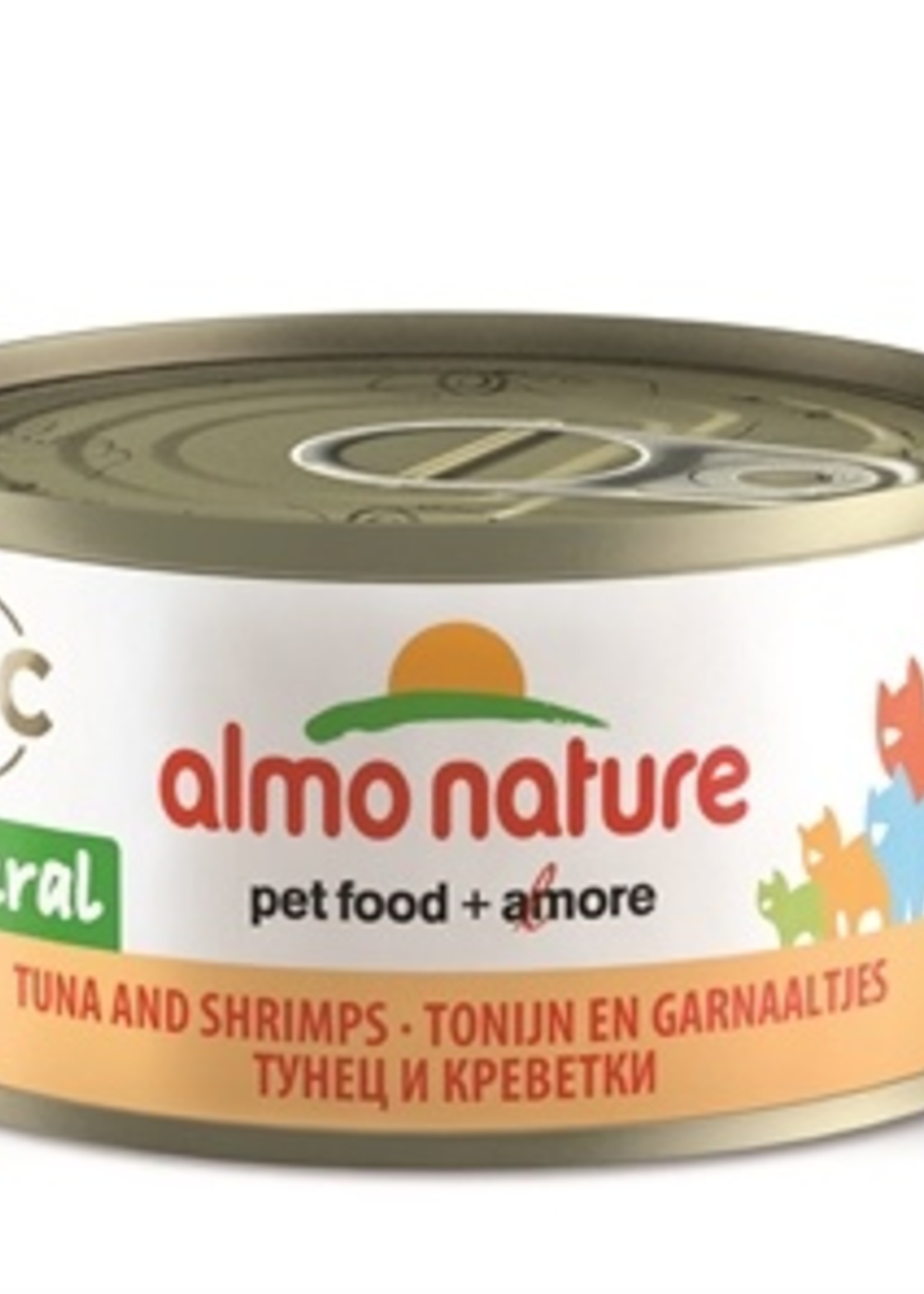 Almo 24x almo nature cat tonijn/garnalen