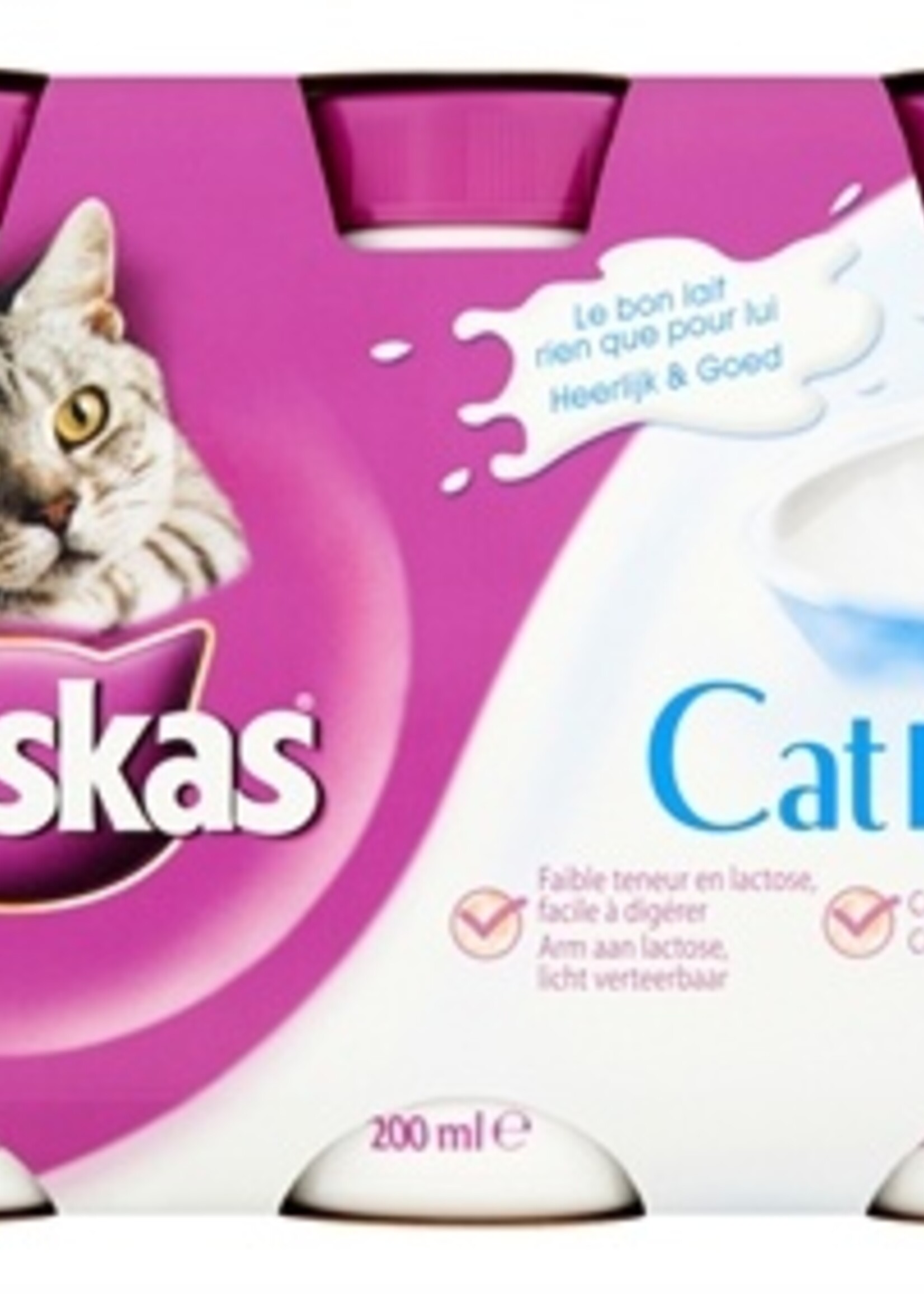 Whiskas 5x whiskas catmilk flesje