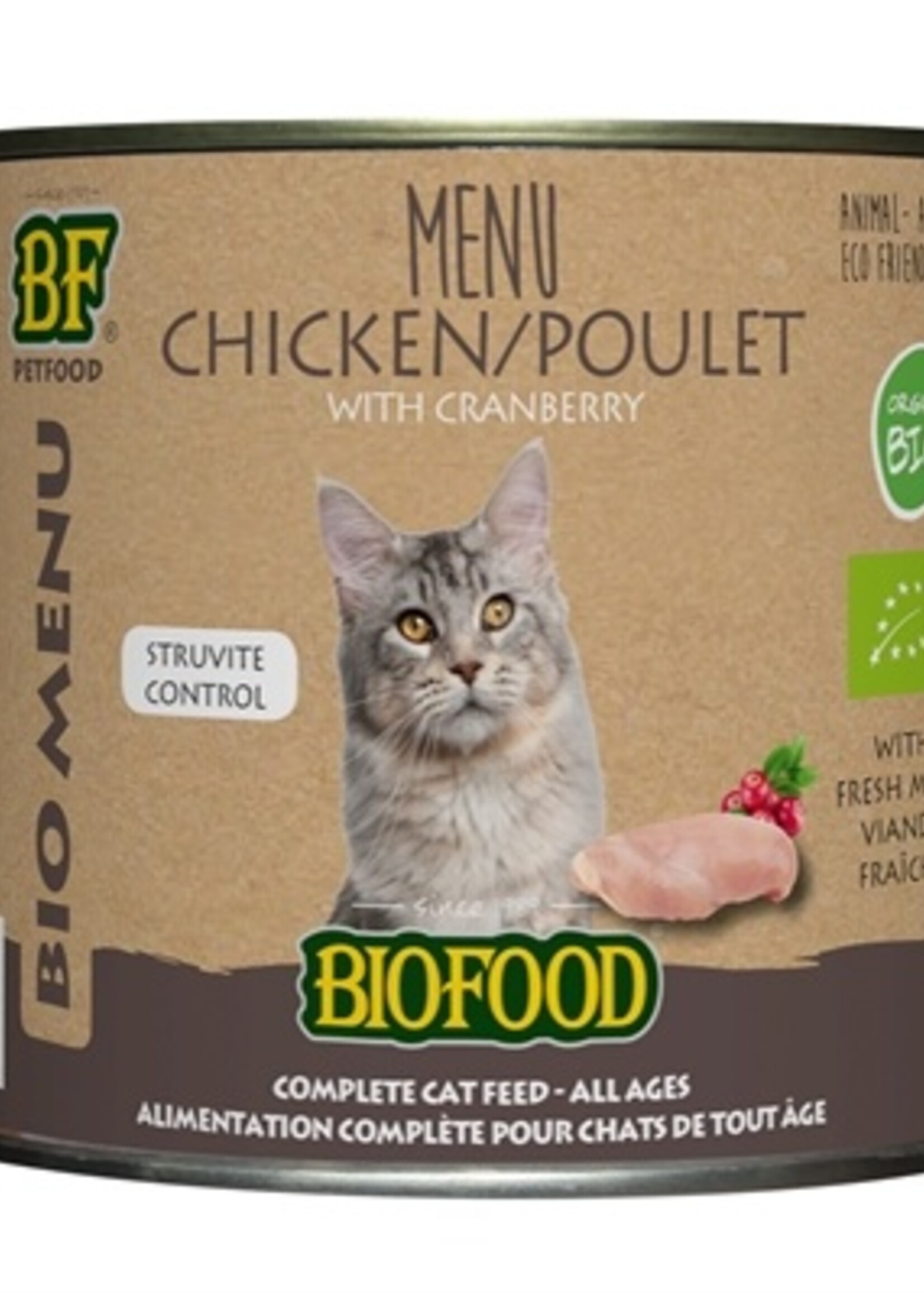 Biofood 12x biofood organic kat kip menu blik