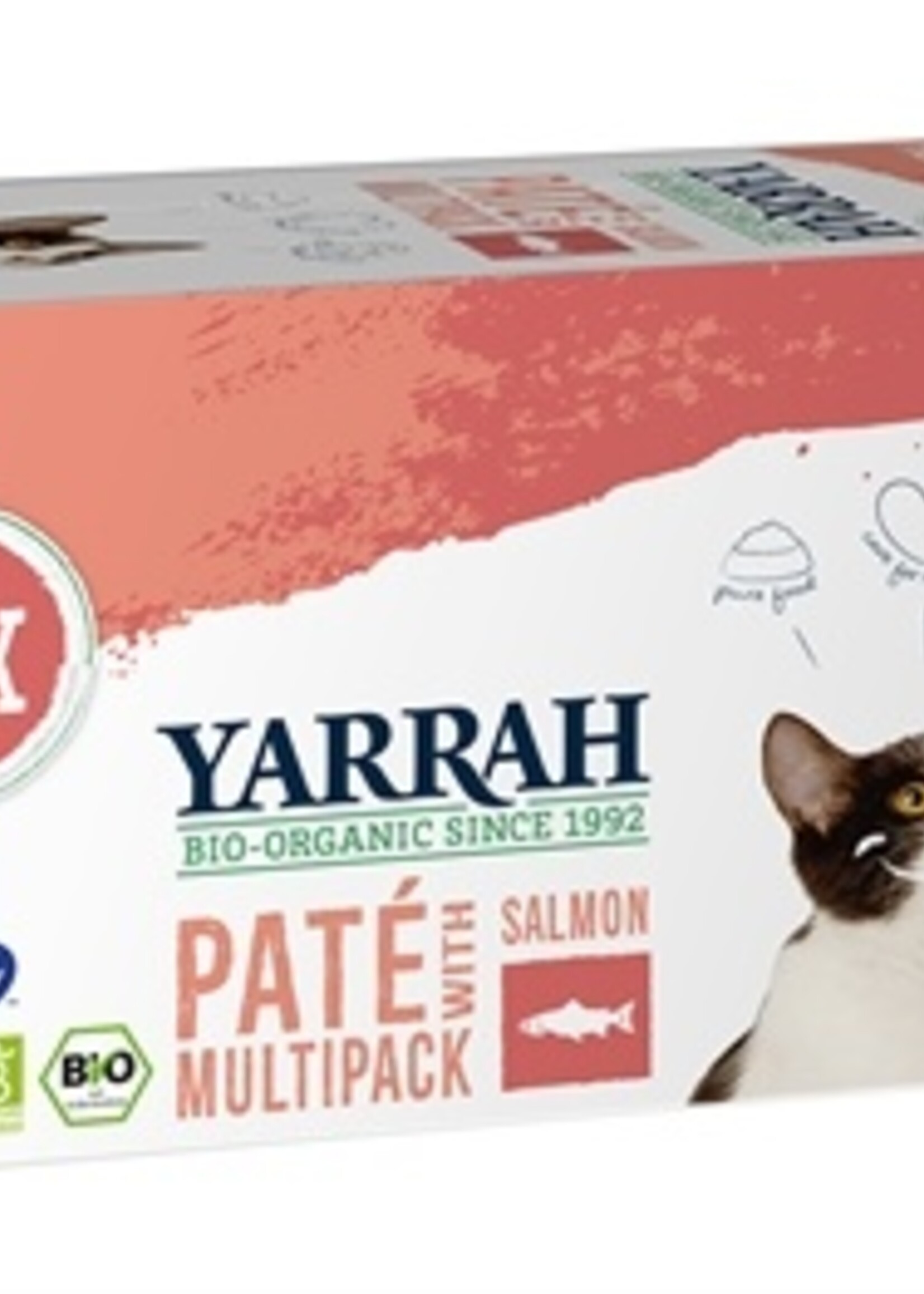 Yarrah Yarrah cat alu pate multipack salmon