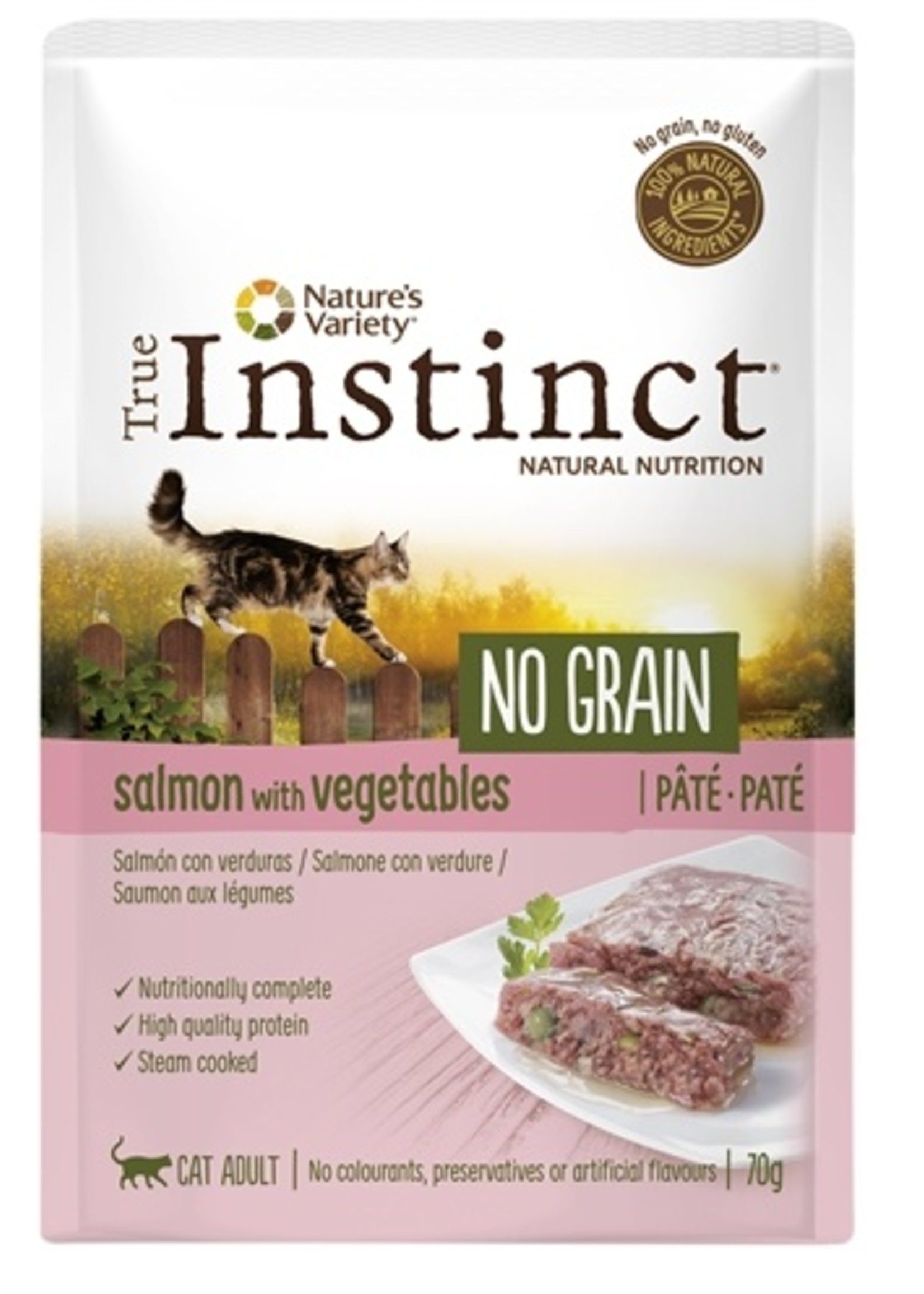 True instinct True instinct pouch no grain adult salmon pate