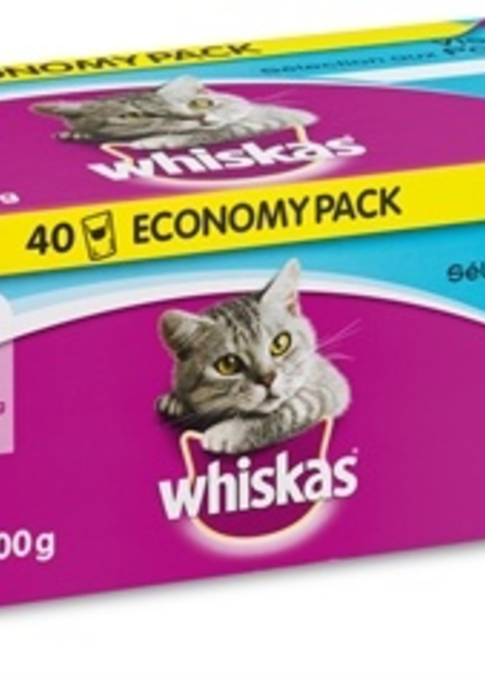 Whiskas Whiskas multipack pouch adult vis selectie in gelei