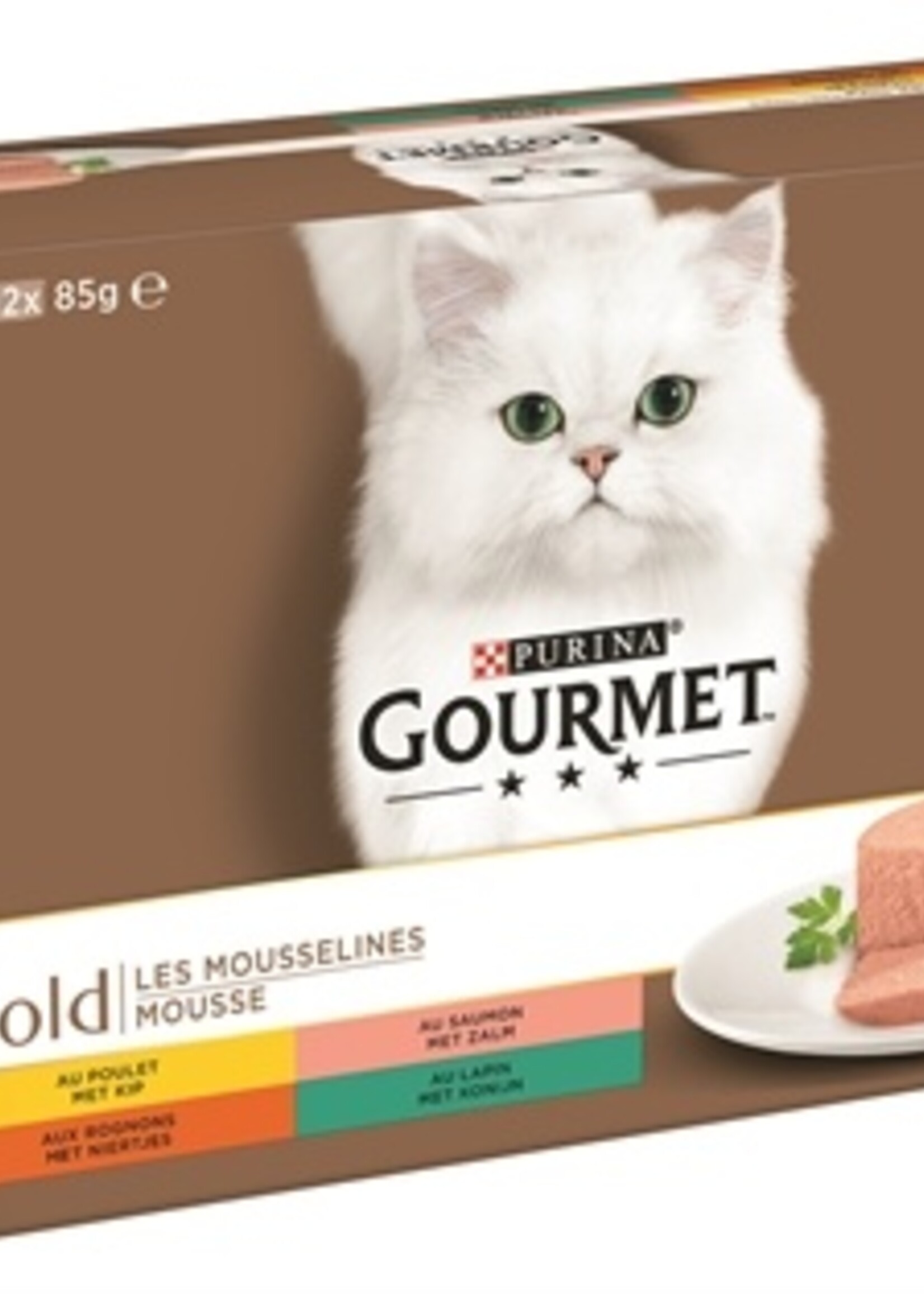 Gourmet Gourmet gold 12-pack fijne mousse