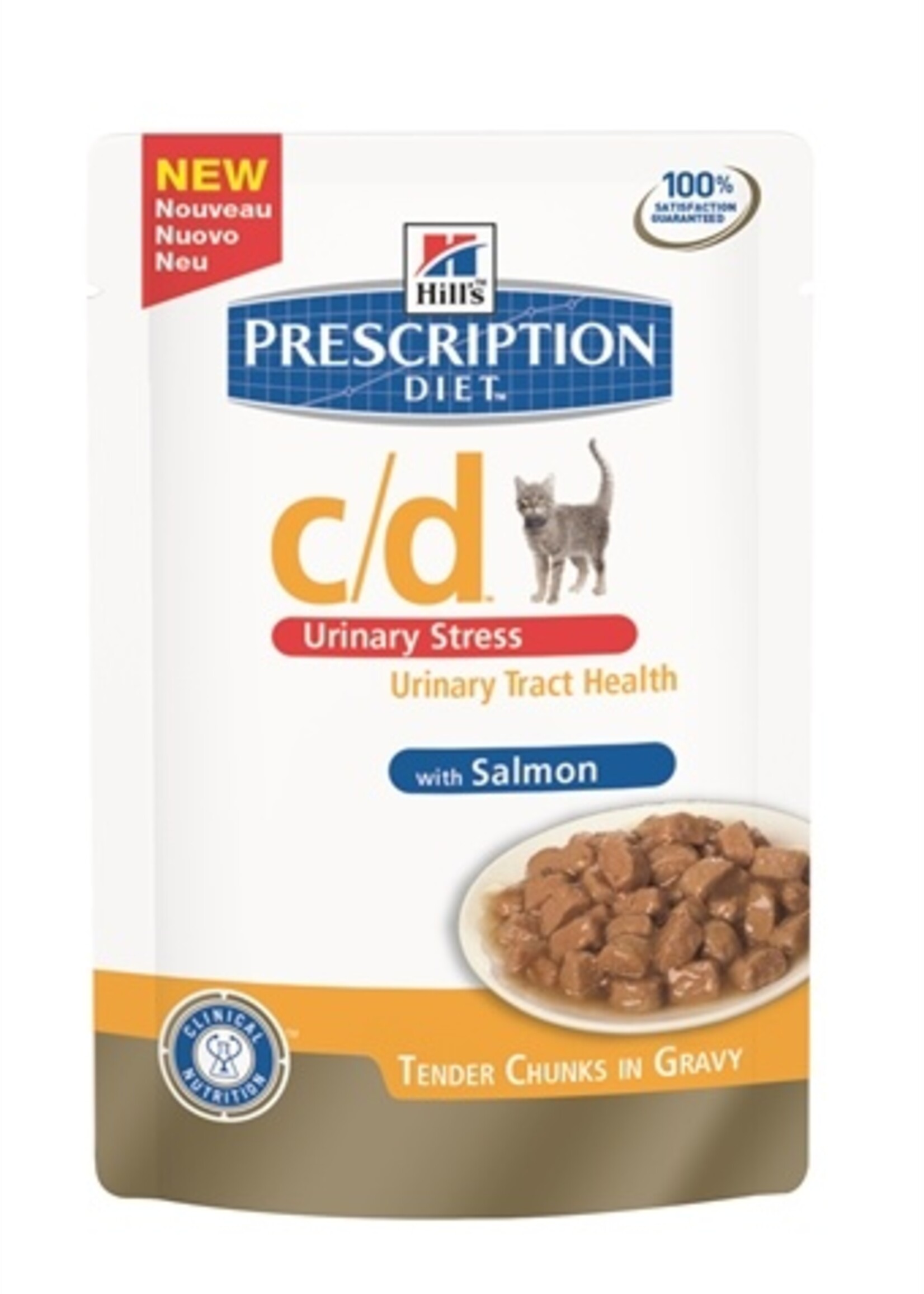 Hill's prescription diet 12x hill's feline c/d urinary stress zalm