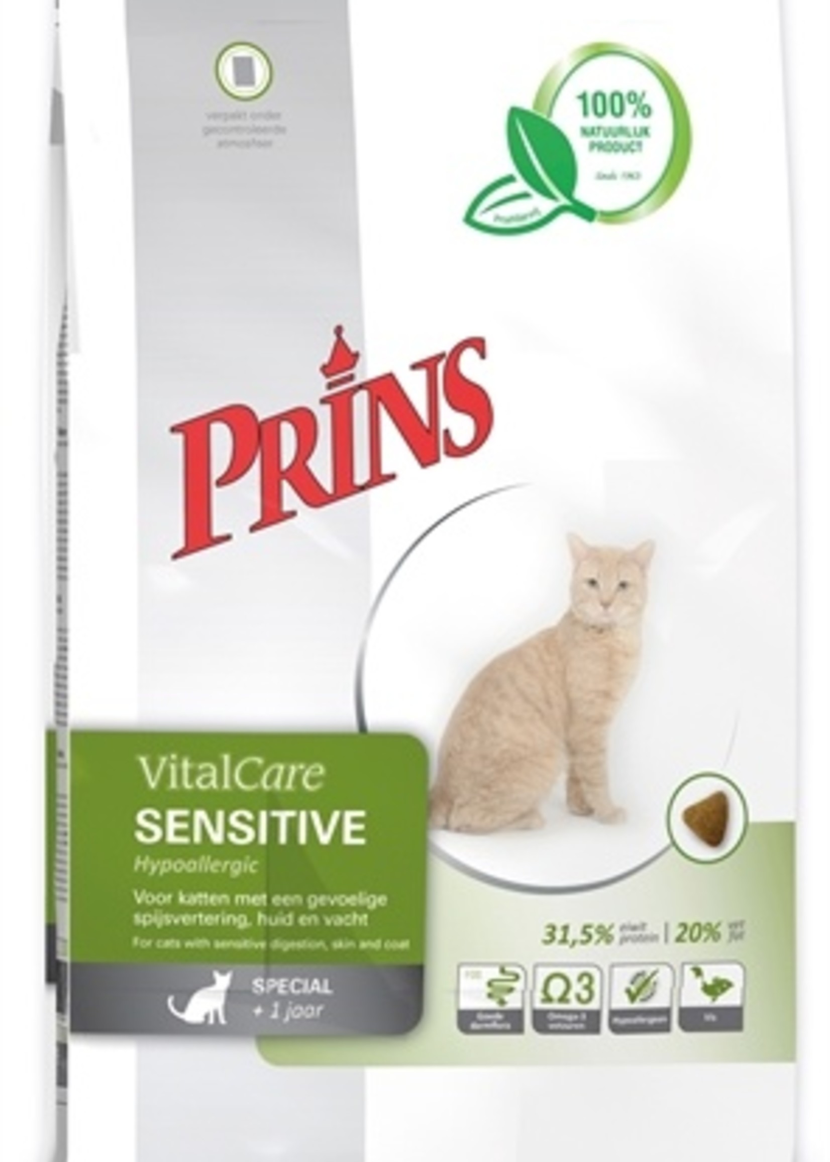 Prins Prins cat vital care adult sensitive hypo allergeen