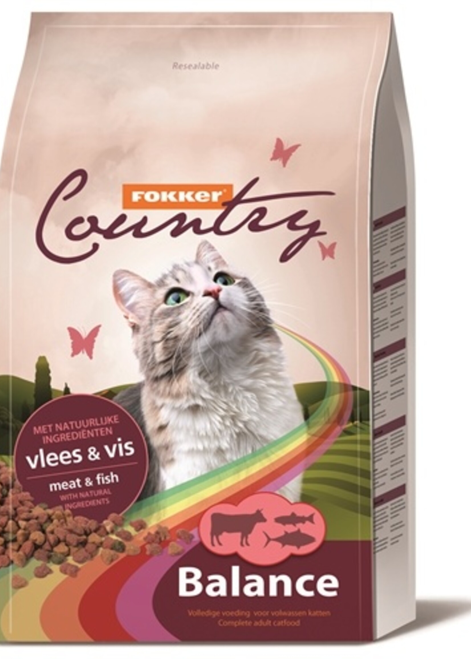 Fokker Fokker kat country balance vlees & vis