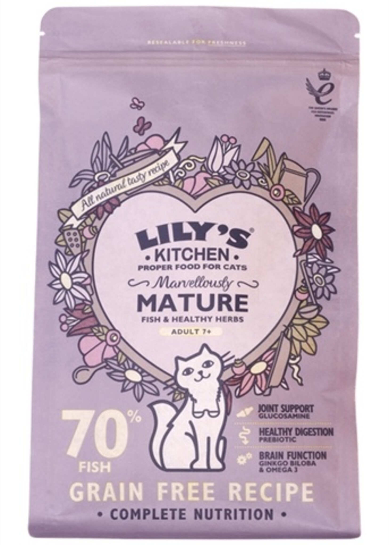 Lily's kitchen Lily's kitchen cat senior fish / turkey recipe