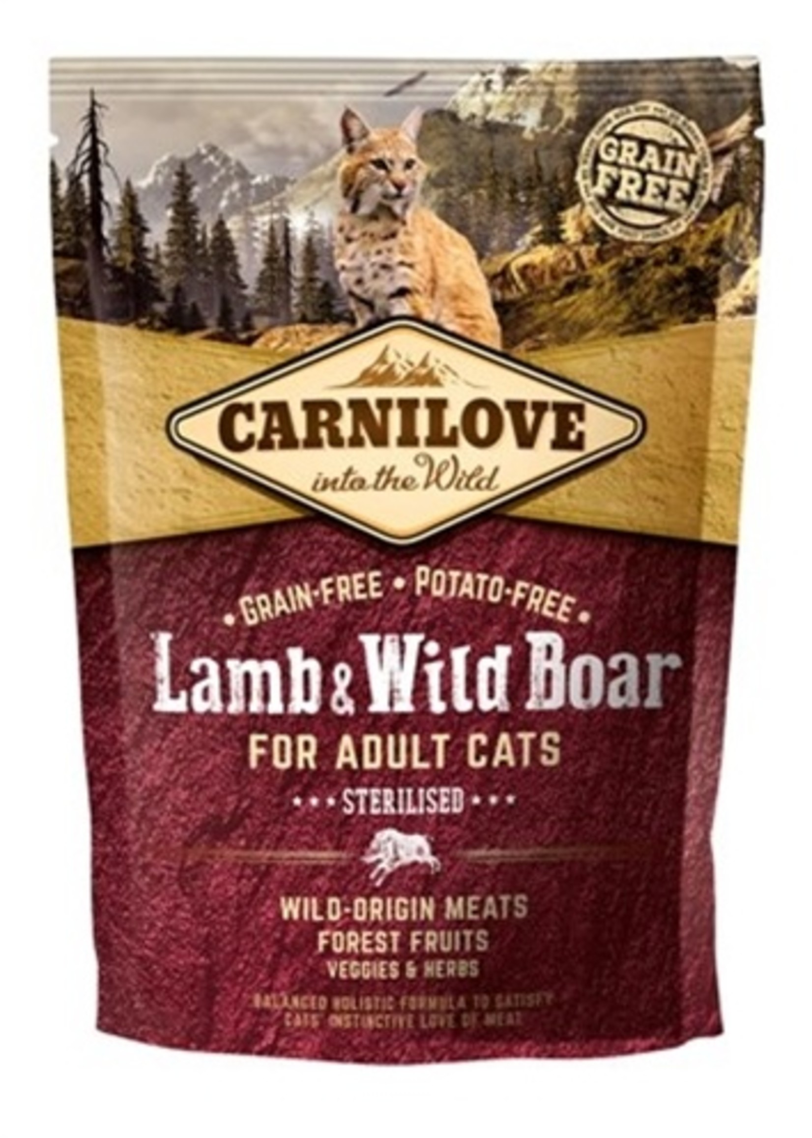 Carnilove Carnilove lamb / wild boar sterilised