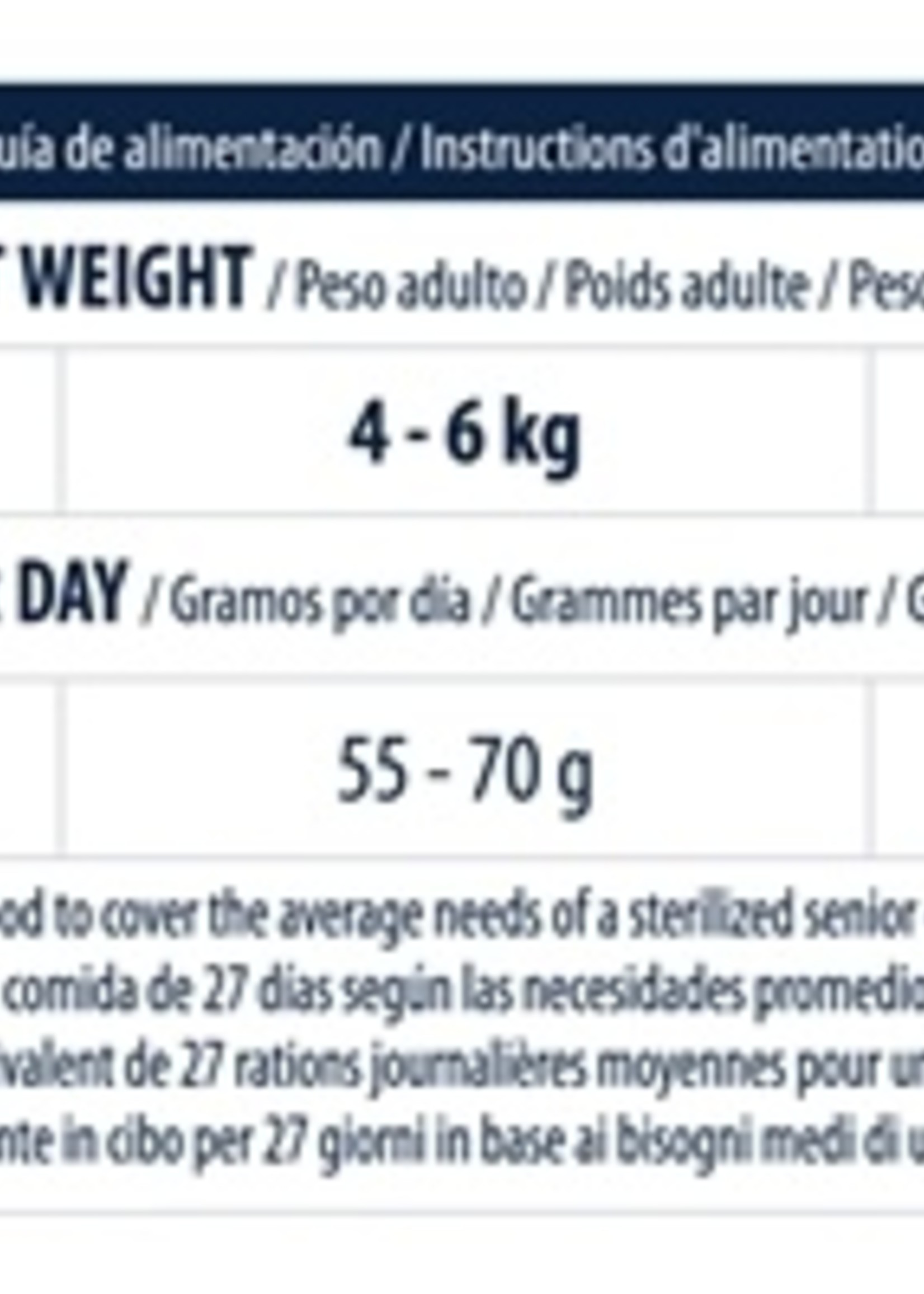 Advance Advance cat sterilized sensitive senior 10+