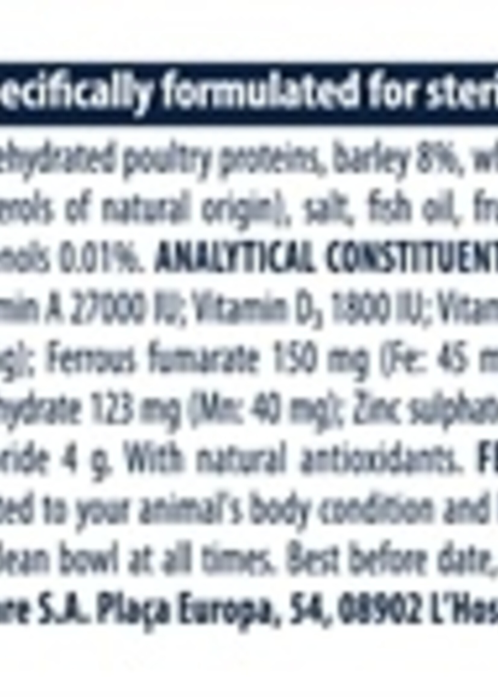 Advance Advance cat sterilized turkey