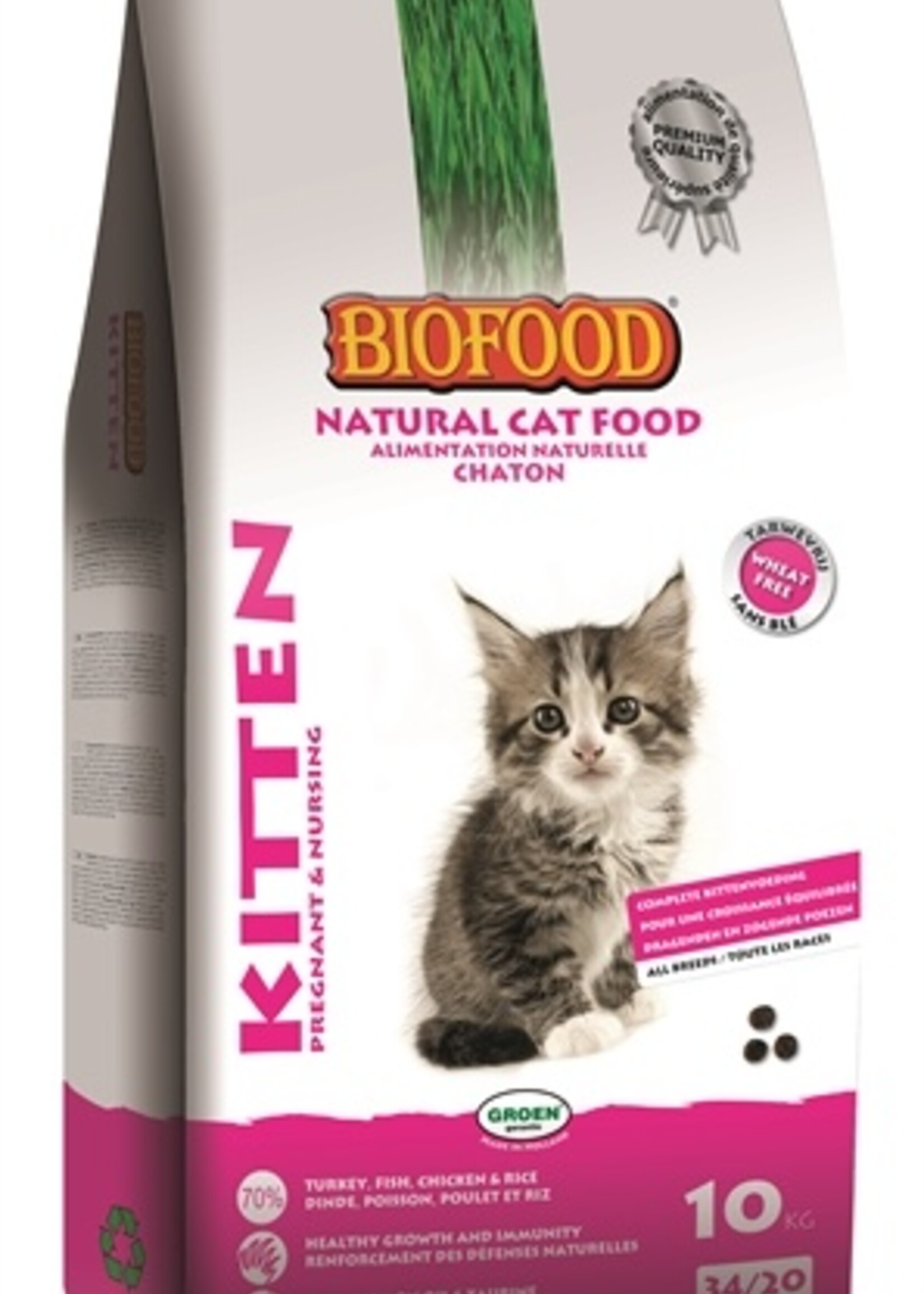 Biofood Biofood premium quality kat kitten pregnant / nursing