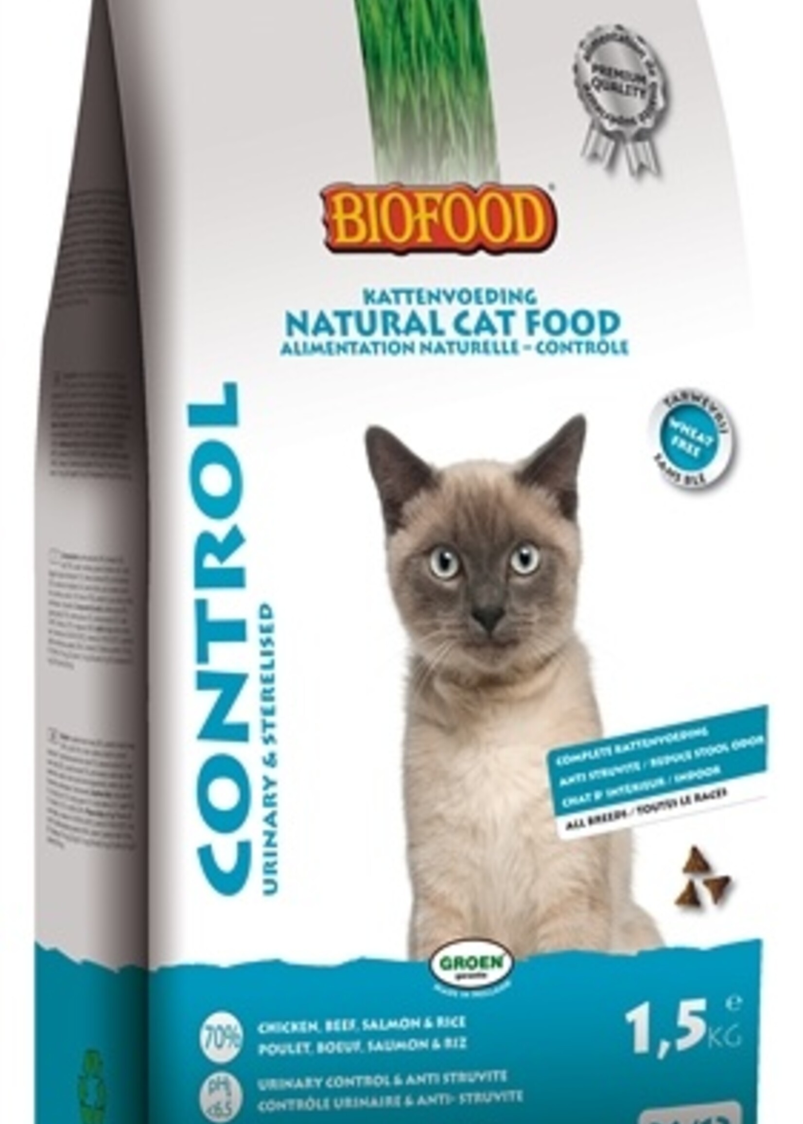 Biofood Biofood cat control urinary & sterilised