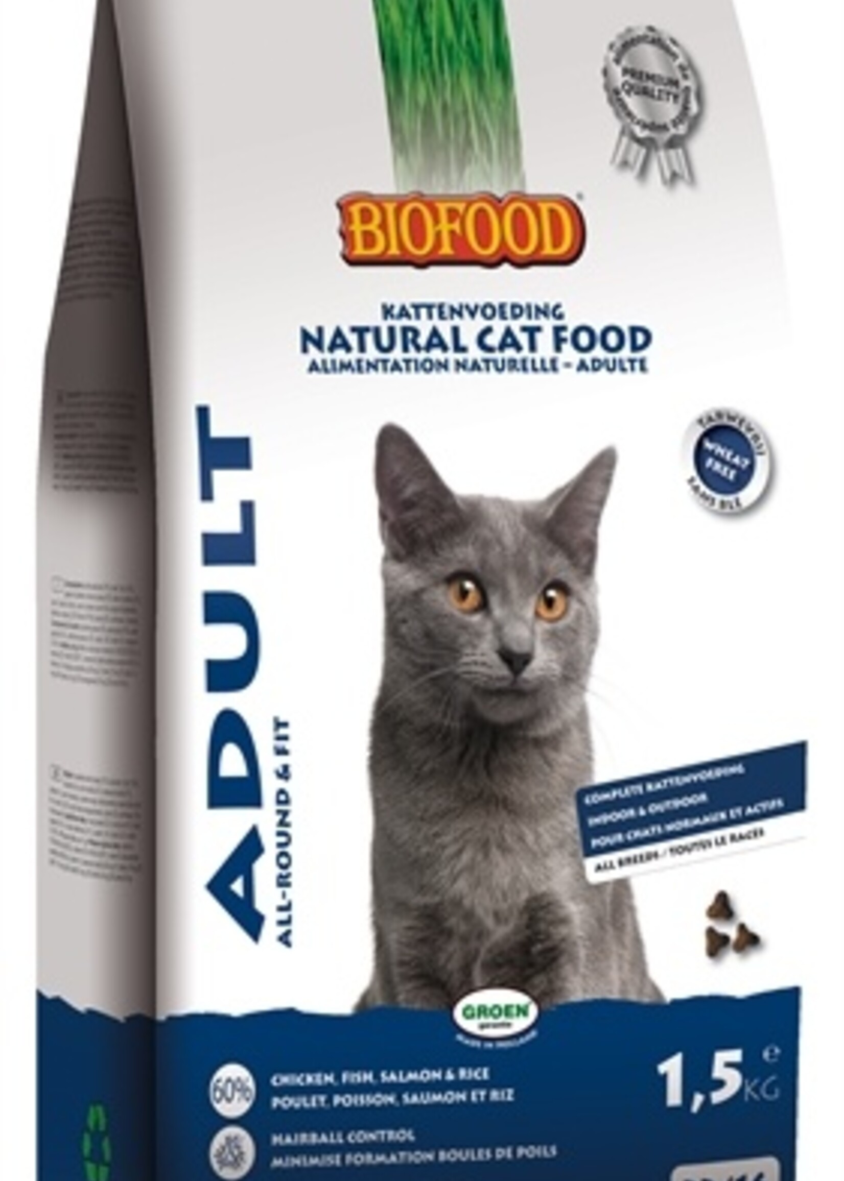 Biofood Biofood cat adult all-round & fit