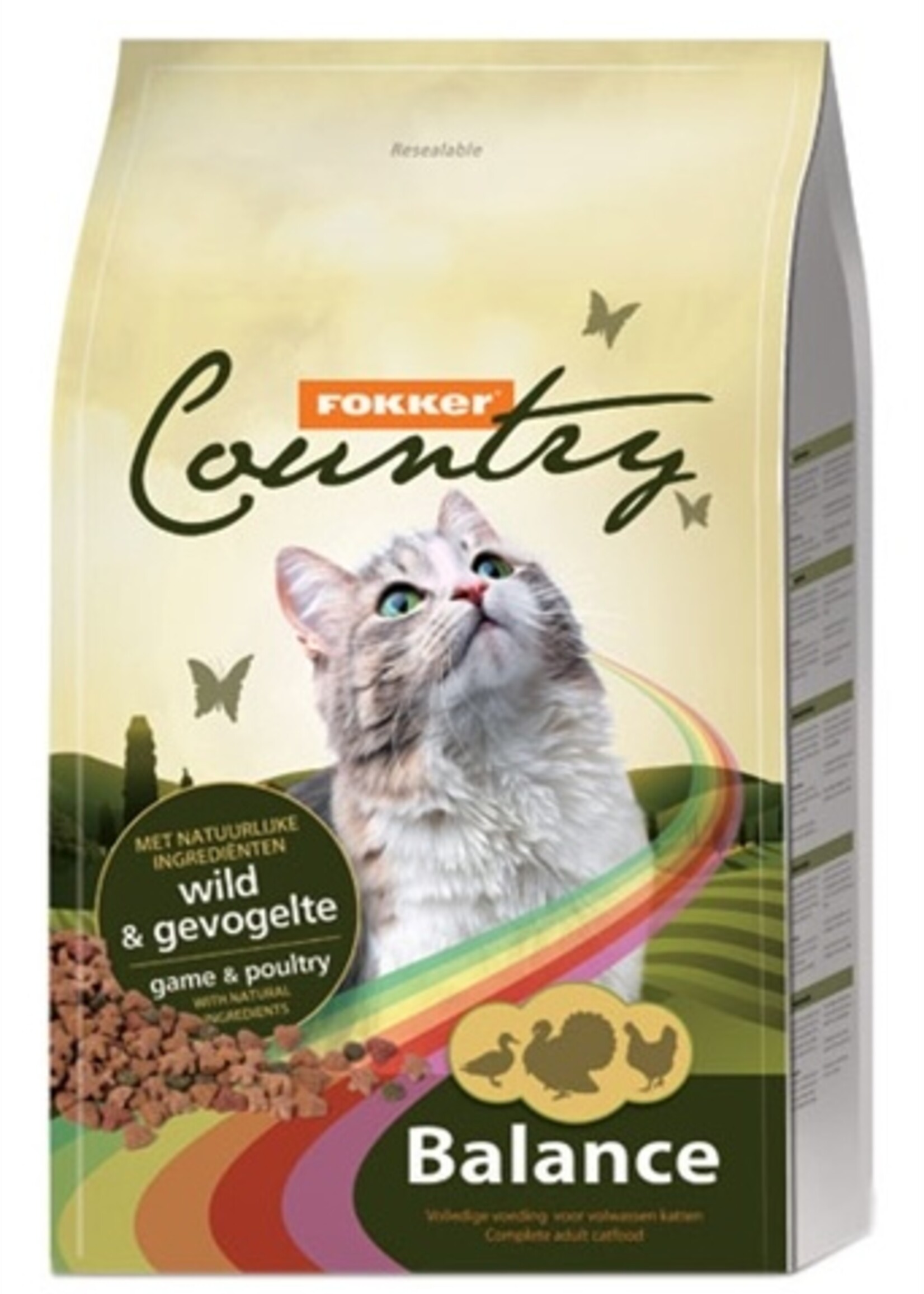 Fokker Fokker kat country balance wild/gevogelte