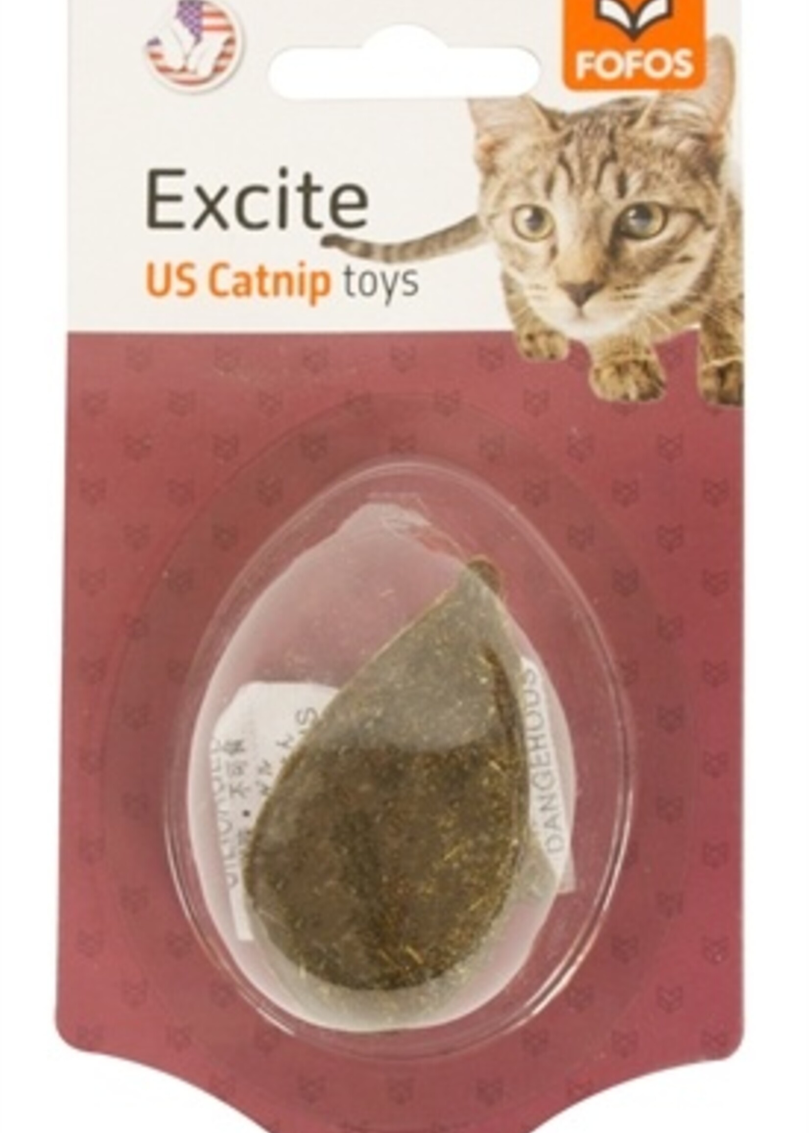 Fofos Fofos catnip muis super