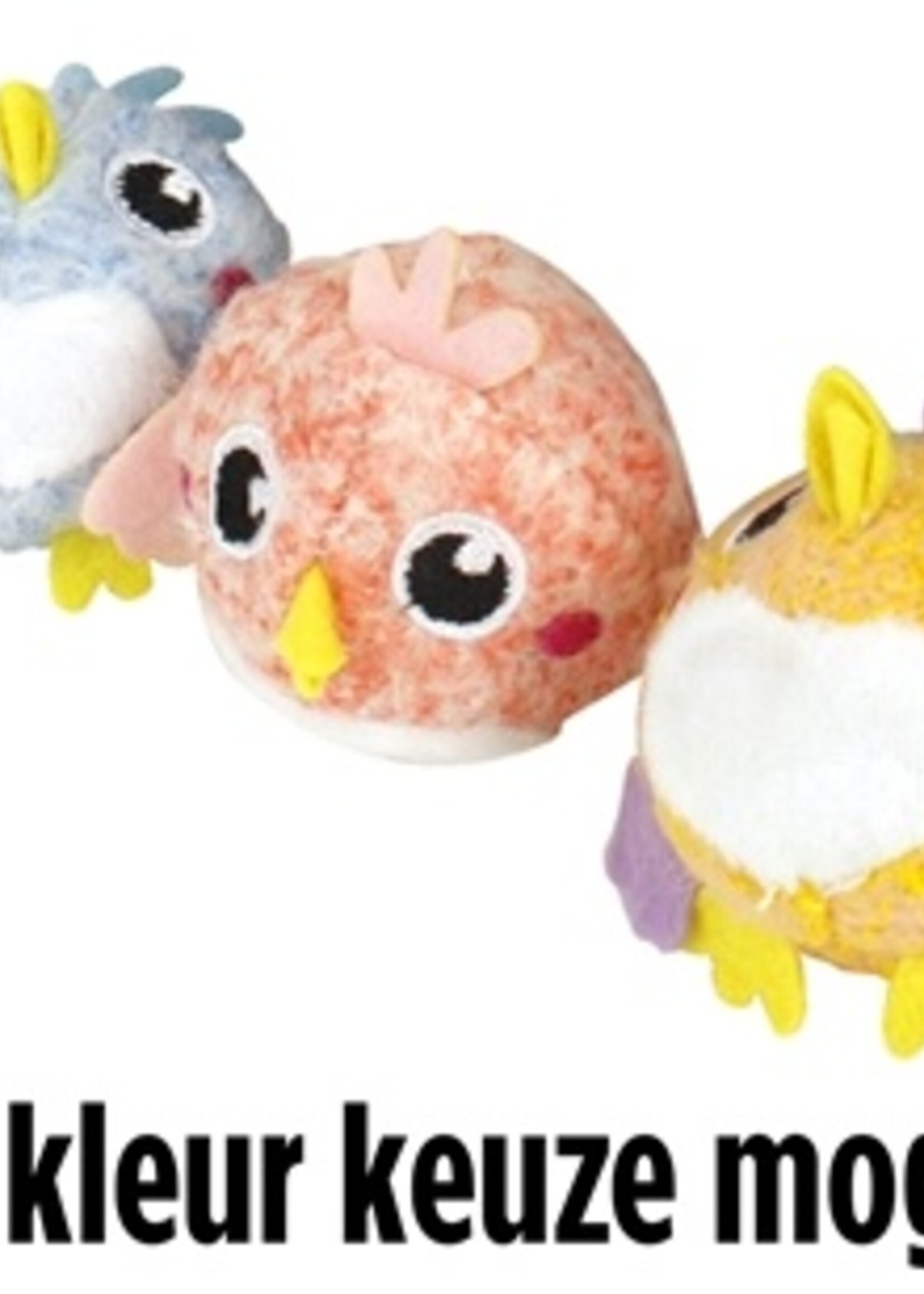 Fofos Fofos fuzzy bird assorti