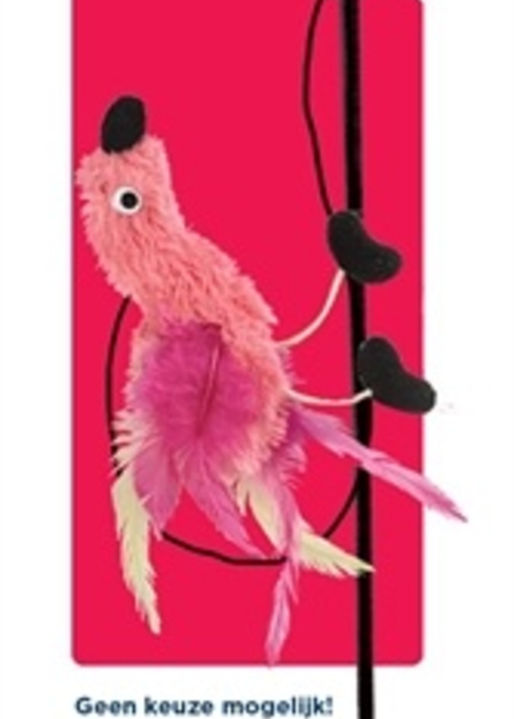 Kong Kong cat teaser feather assorti