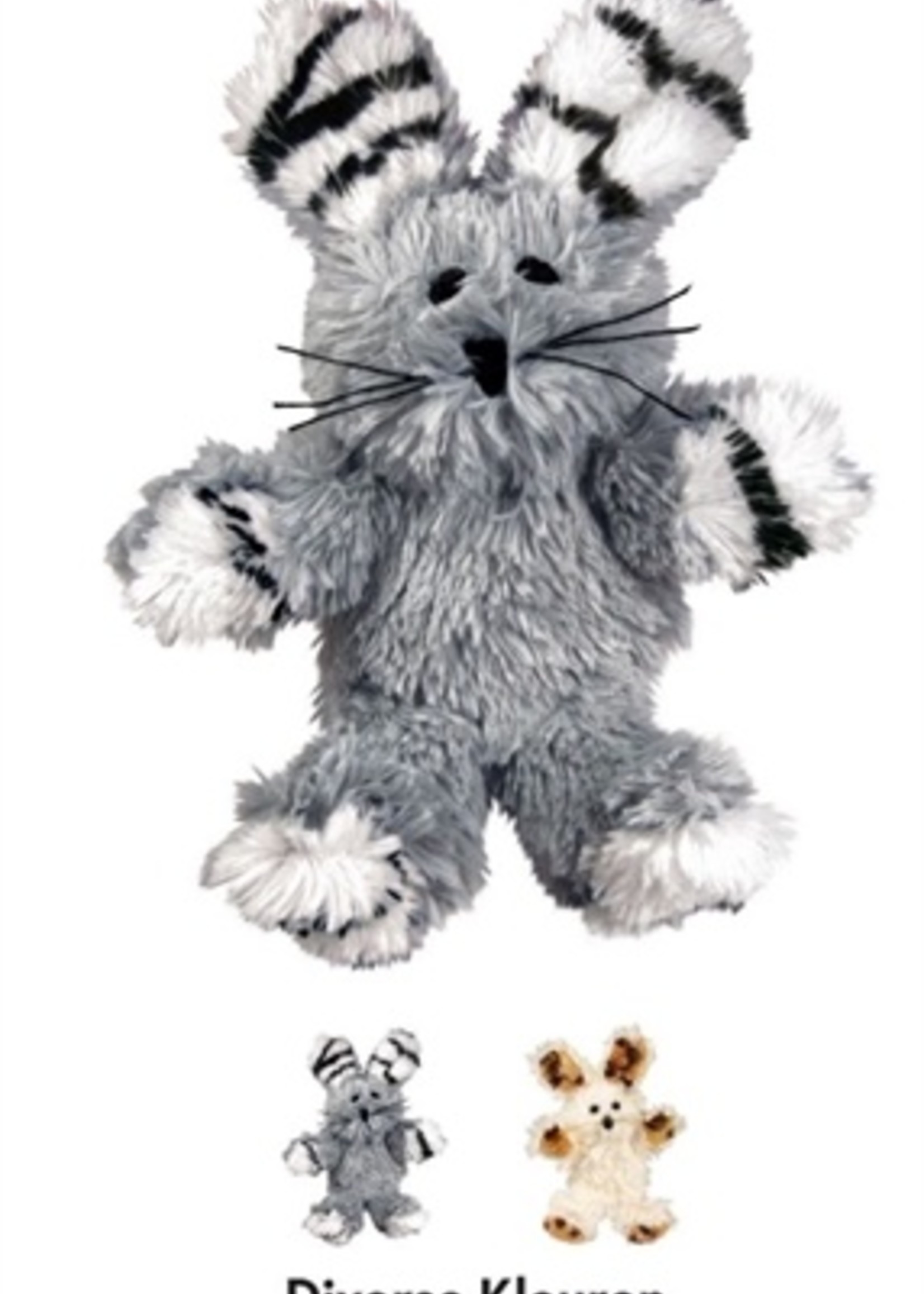 Kong Kong cat softies fuzzy bunny assorti