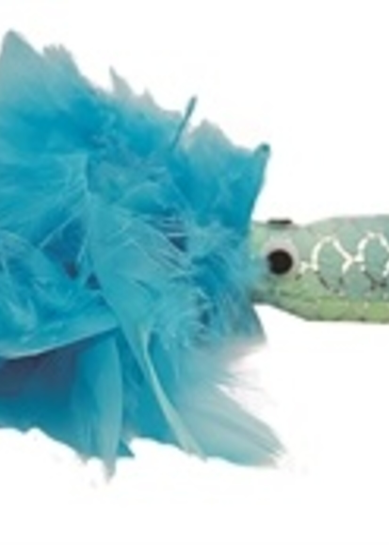 Happy pet Happy pet mermaid inktvis met veren blauw