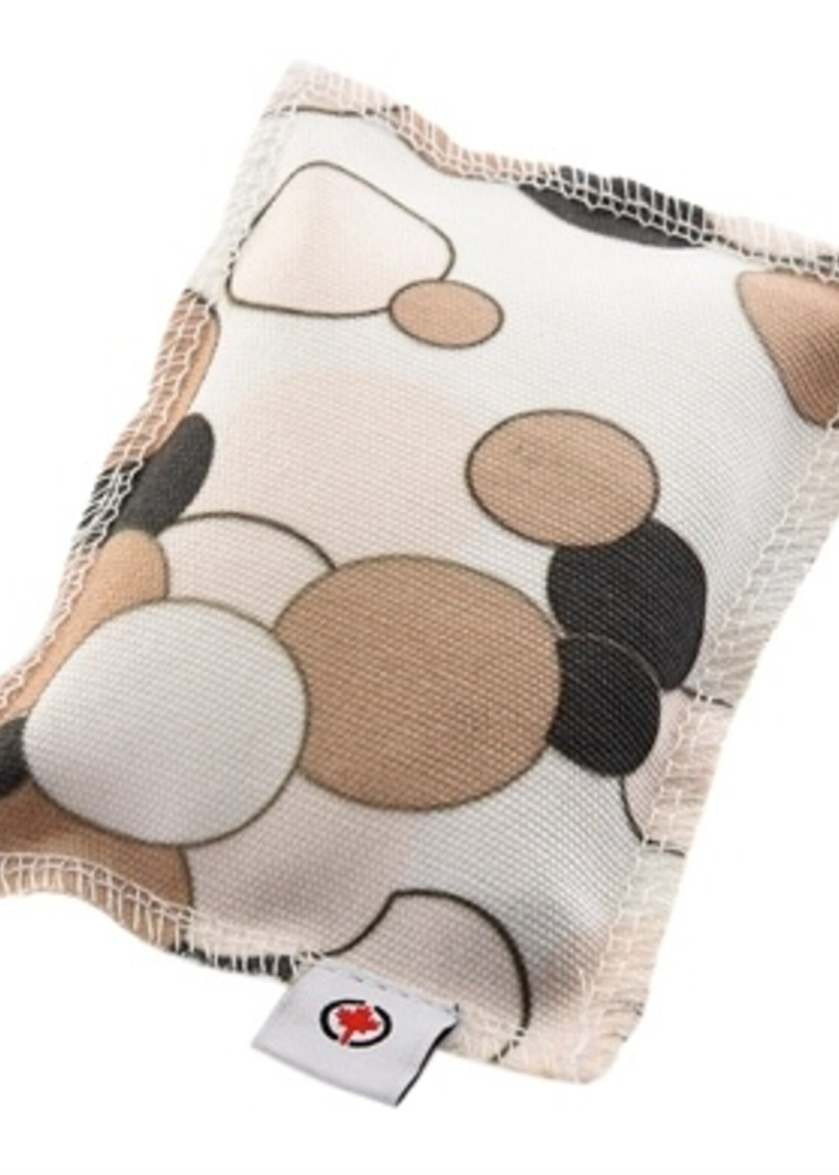 Canadiancat company Canadian cat speelkussen kreise met catnip grijs / beige