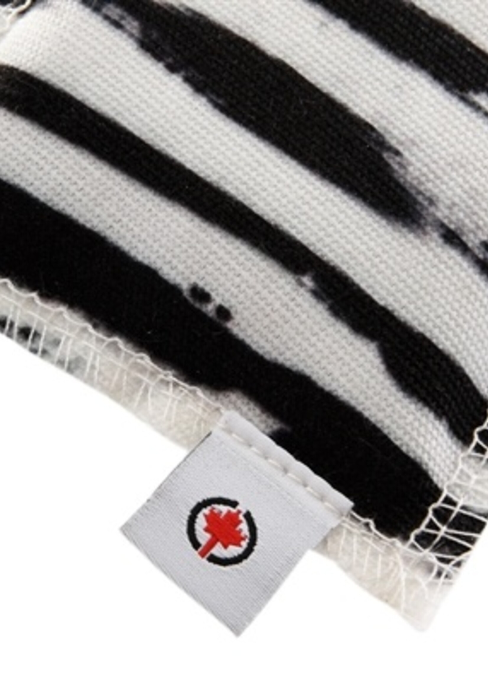 Canadiancat company Canadian cat speelkussen zebra met catnip zwart / wit