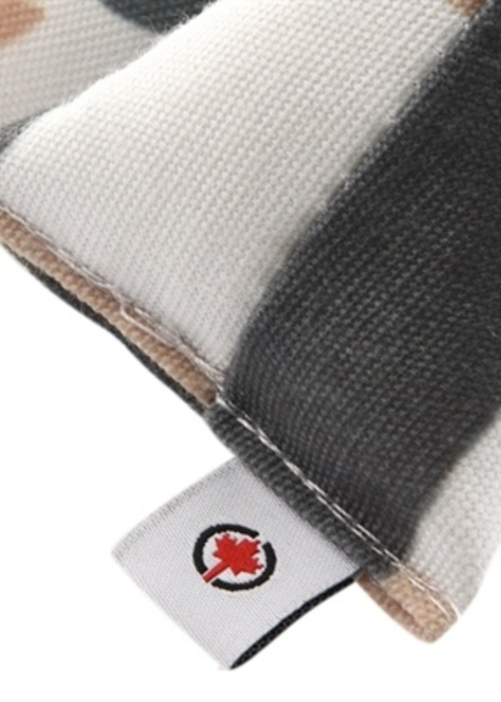 Canadiancat company Canadian cat mini pyramide set met catnip bruin / beige