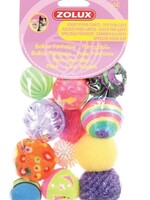 Zolux Zolux kattenspeelgoed fancy gekleurde ballen assorti
